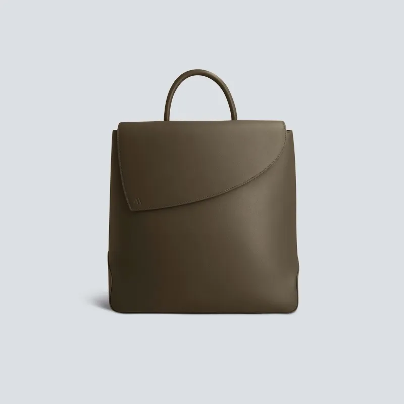 Rebel Mini Backpack - soft touch hunter khaki sold by Kaai nv