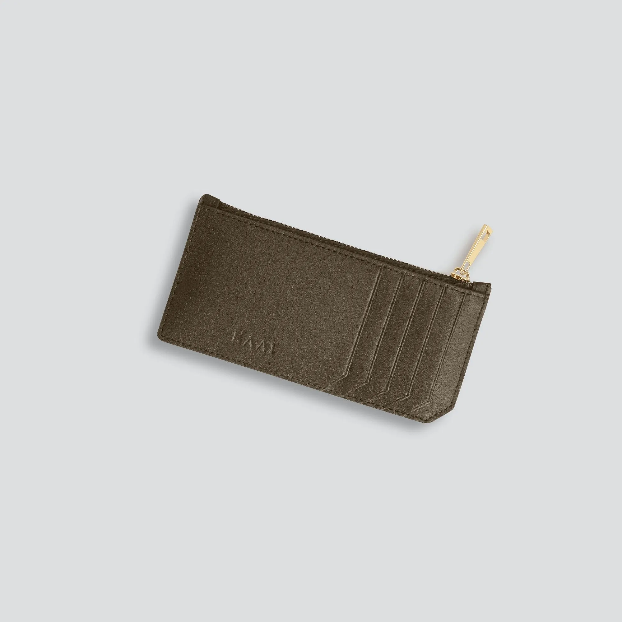 Cardholder - hunter khaki sold by Kaai nv