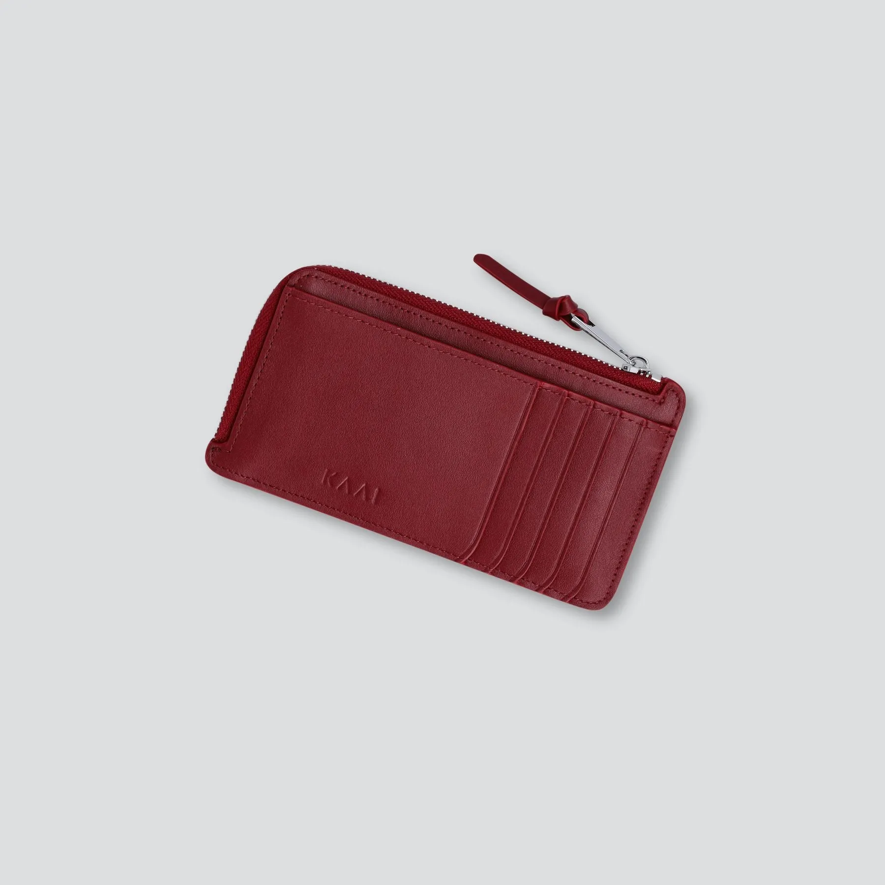 Rebel Cardholder - soft touch dahlia red sold by Kaai nv product image thumbnail 2