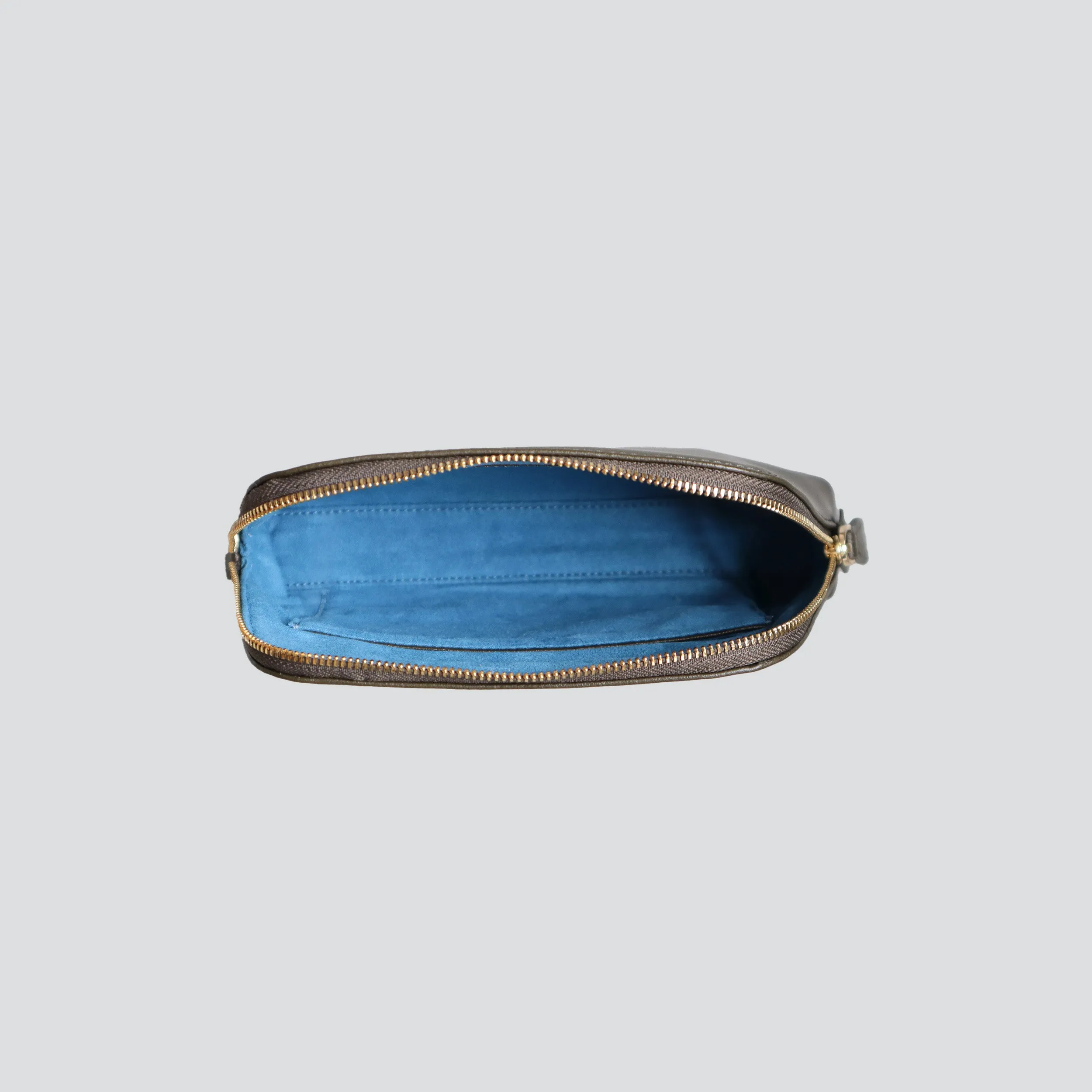 Makeup Bag - hunter khaki sold by Kaai nv product image thumbnail 4