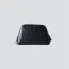 Makeup Bag - soft croco black sold by Kaai nv