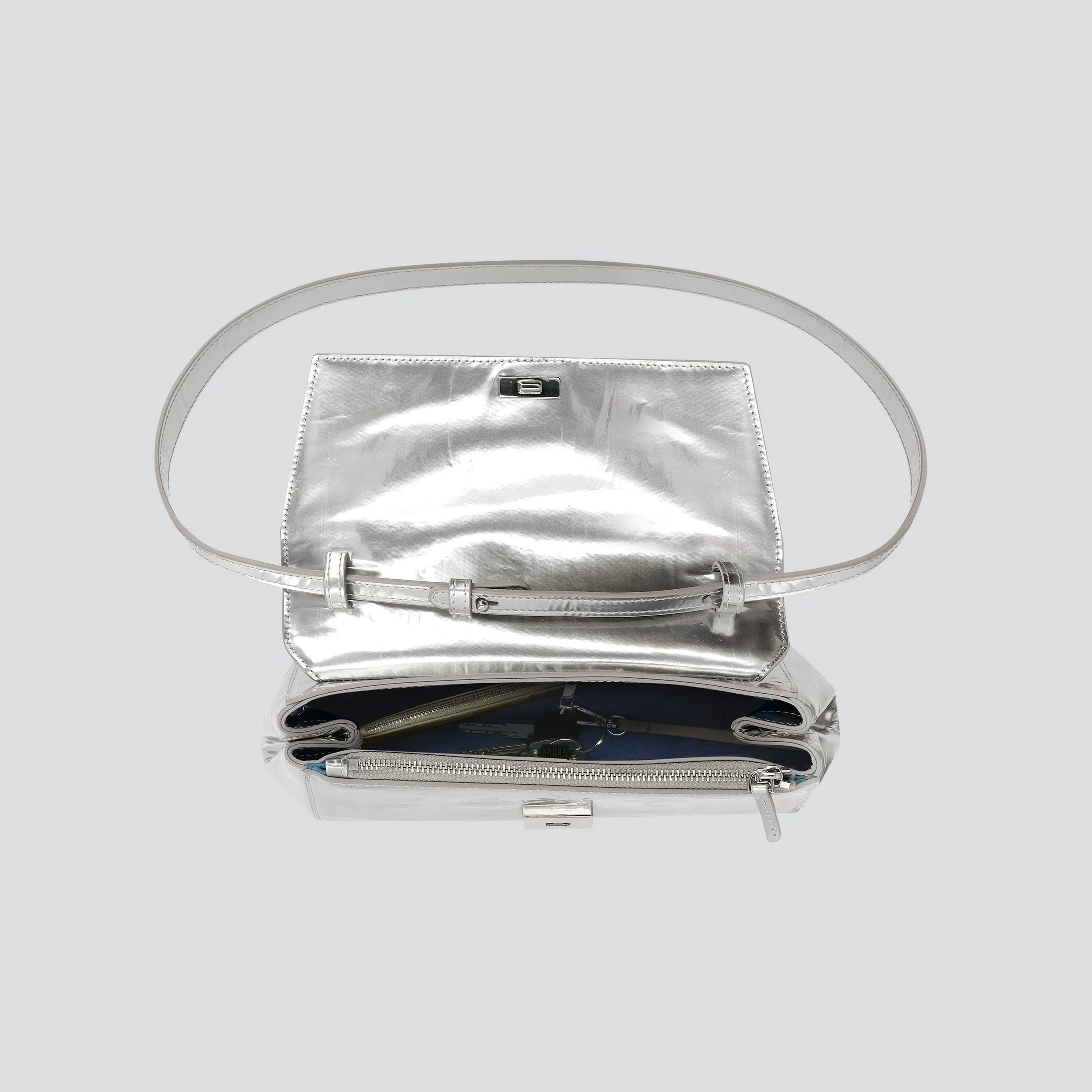 Ikon Clutch - silver sold by Kaai nv product image thumbnail 2
