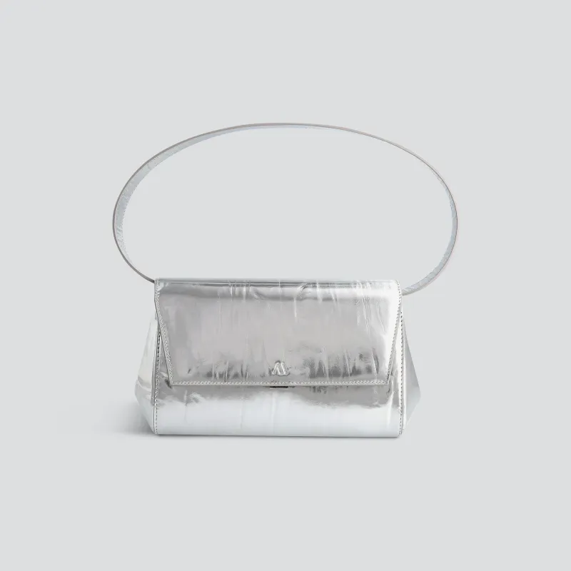 Ikon Clutch - silver sold by Kaai nv