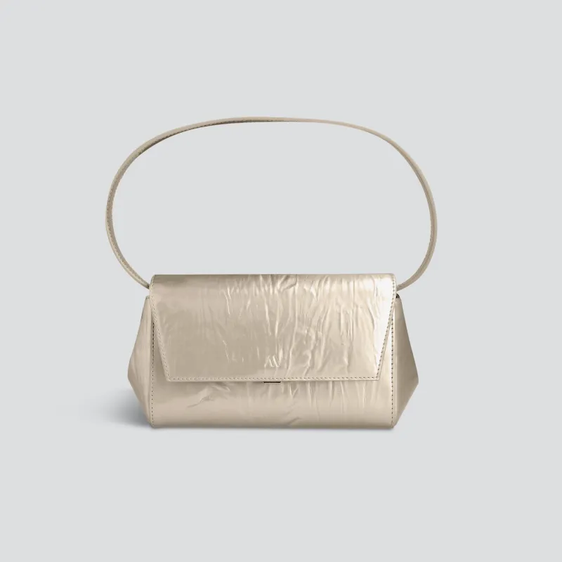 Ikon Clutch - platina gold sold by Kaai nv