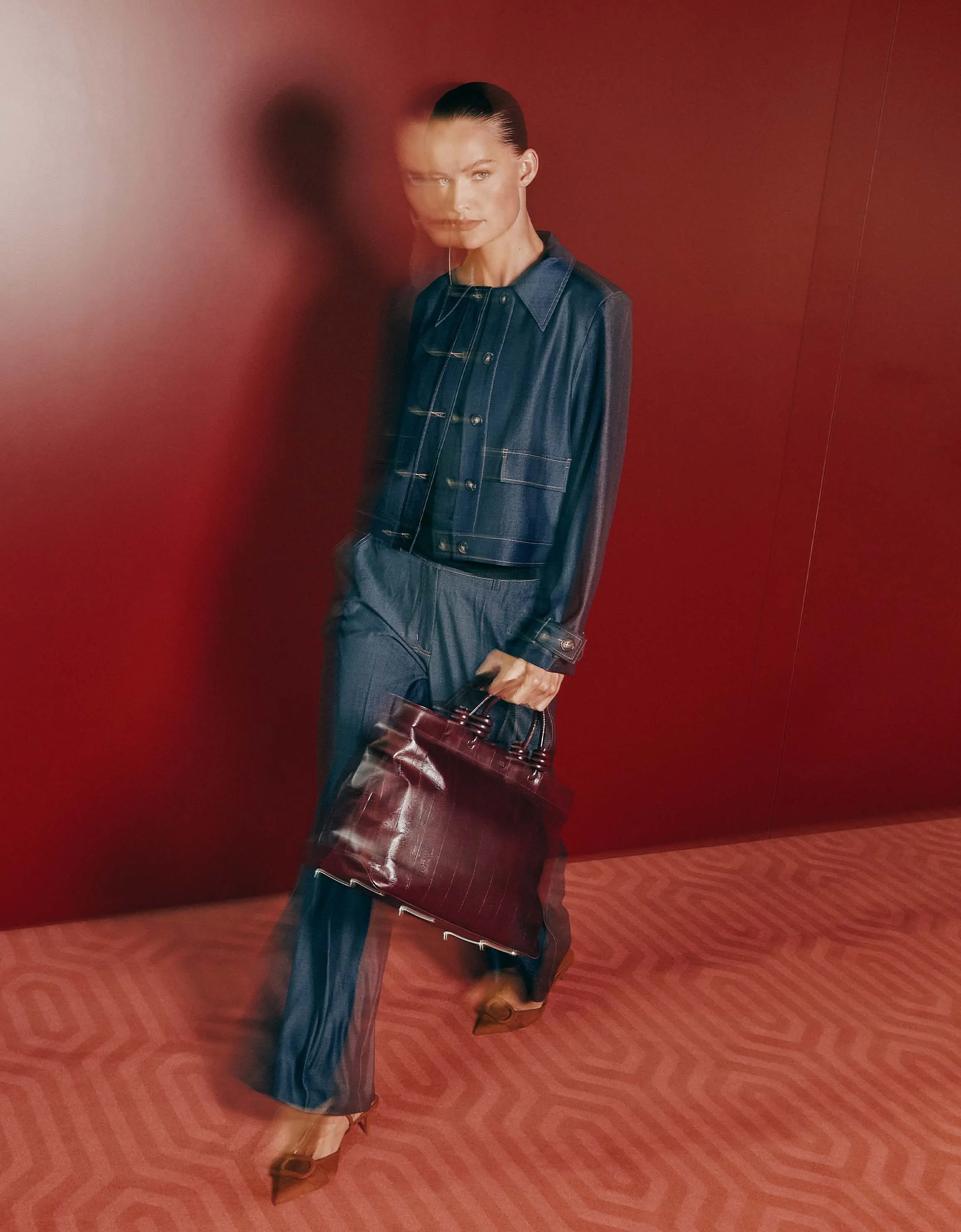 Midi Loop - eel aubergine sold by Kaai nv product image thumbnail 4