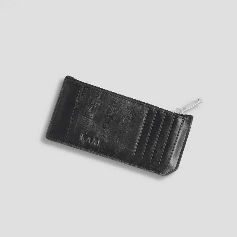 Cardholder - eel black sold by Kaai nv