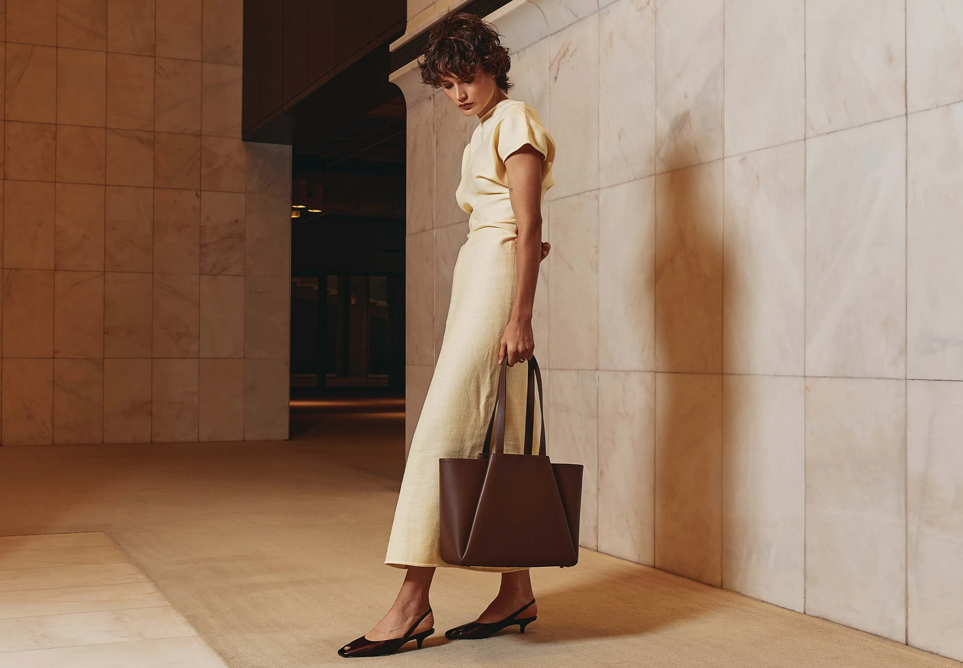 Midi Pyramid - mocha brown sold by Kaai nv product image thumbnail 5