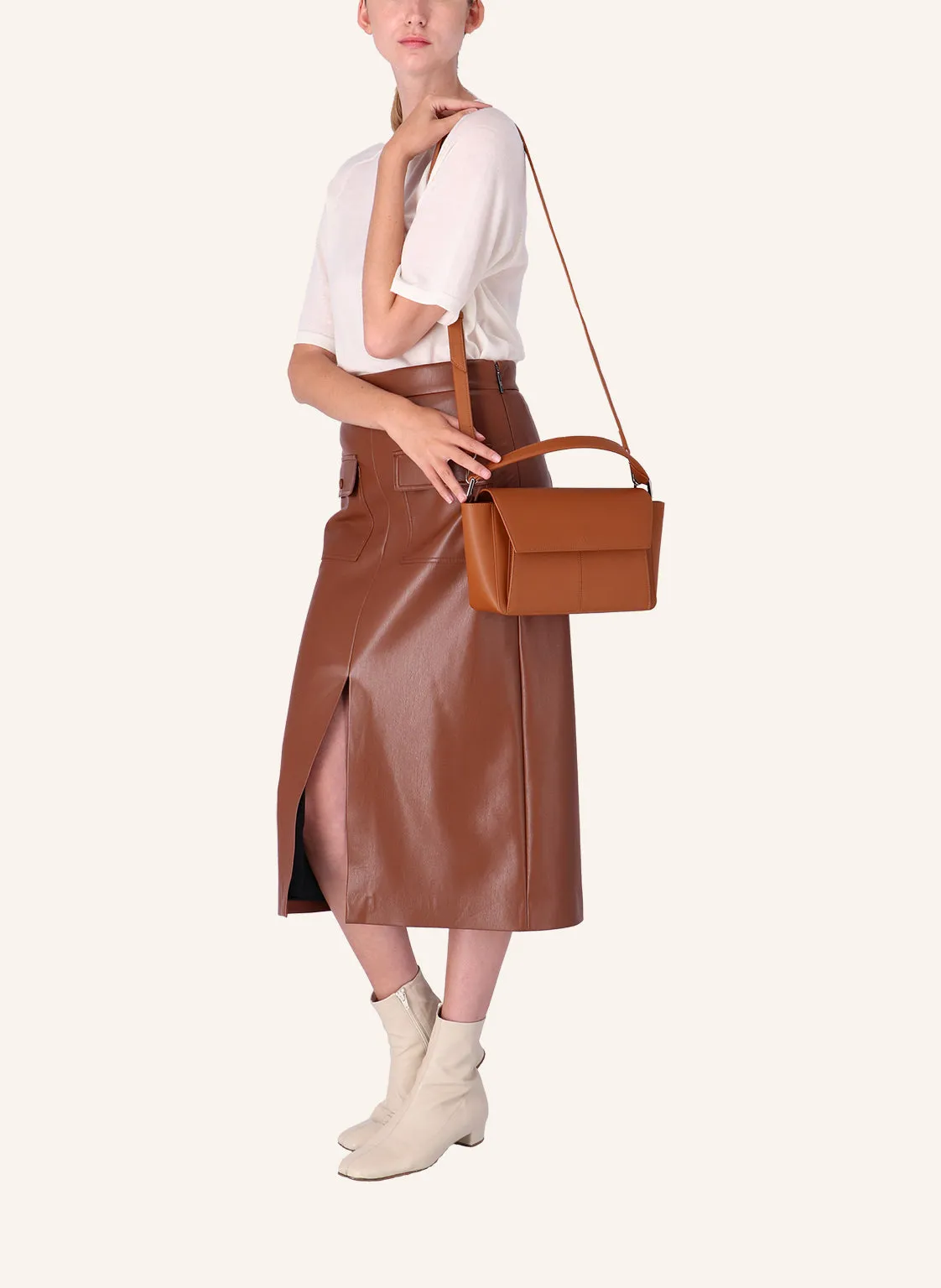 Ikon Shoulder Bag - butter yellow sold by Kaai nv product image thumbnail 5