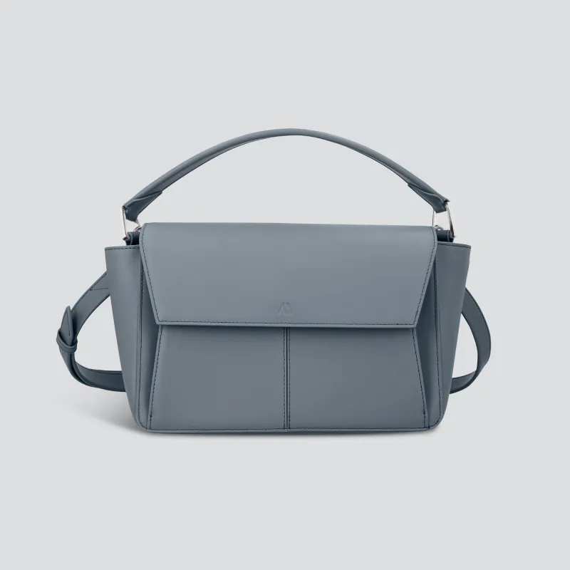 Ikon Shoulder Bag - misty blue sold by Kaai nv