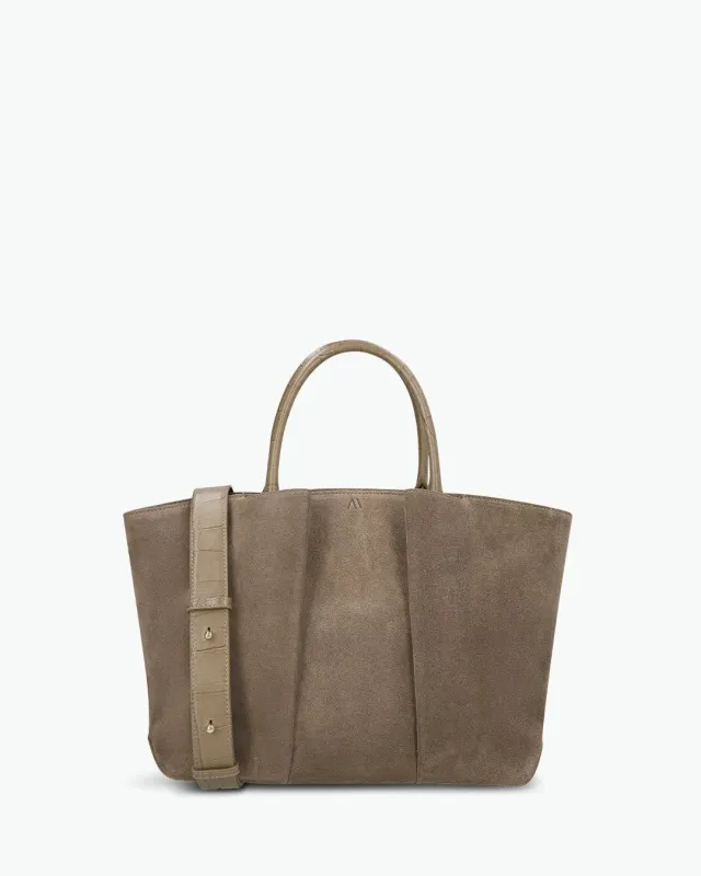 Mini Horizon - suede urban sage made by Kaai nv