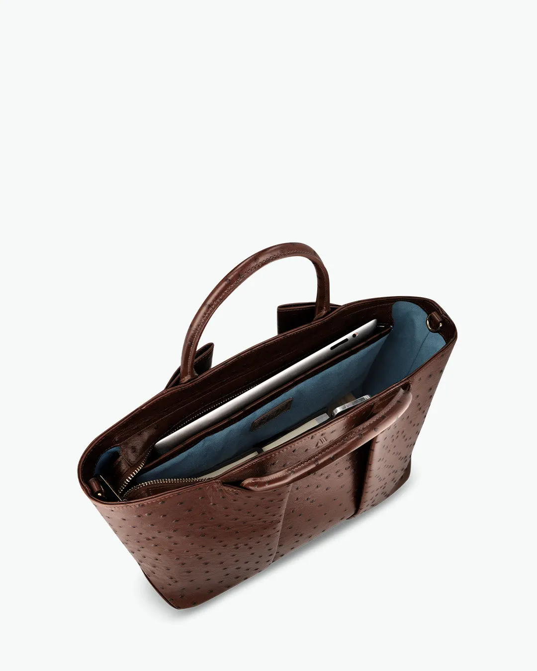 Mini Horizon - ostrich chocolate brown sold by Kaai nv product image thumbnail 4