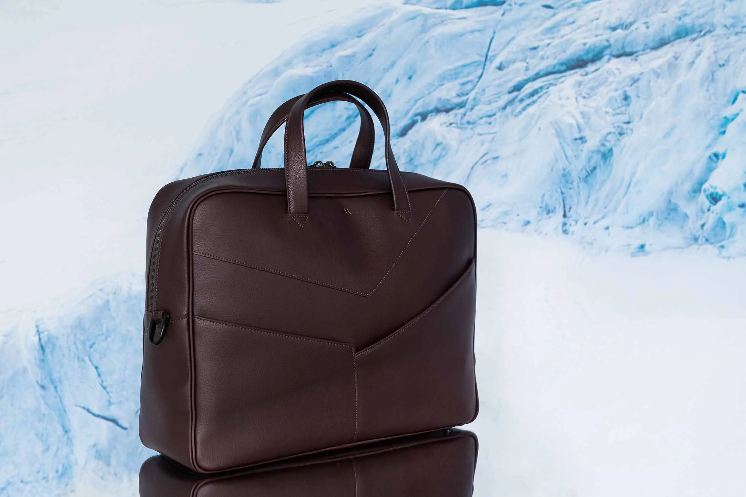 Men's Bowler - grain chocolate brown - travel edition sold by Kaai nv product image thumbnail 4