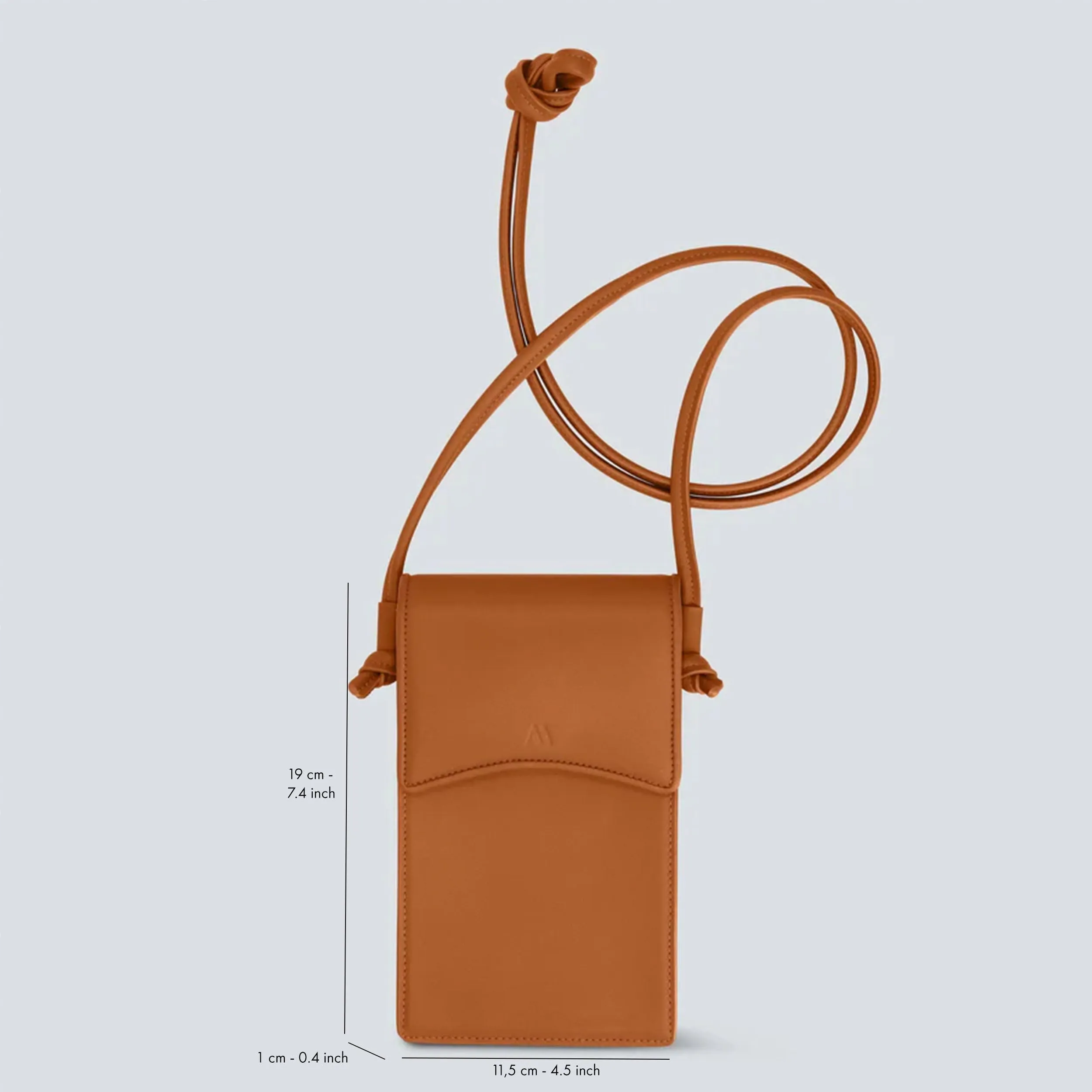 Arch Smartphone Pouch - cognac sold by Kaai nv product image thumbnail 4