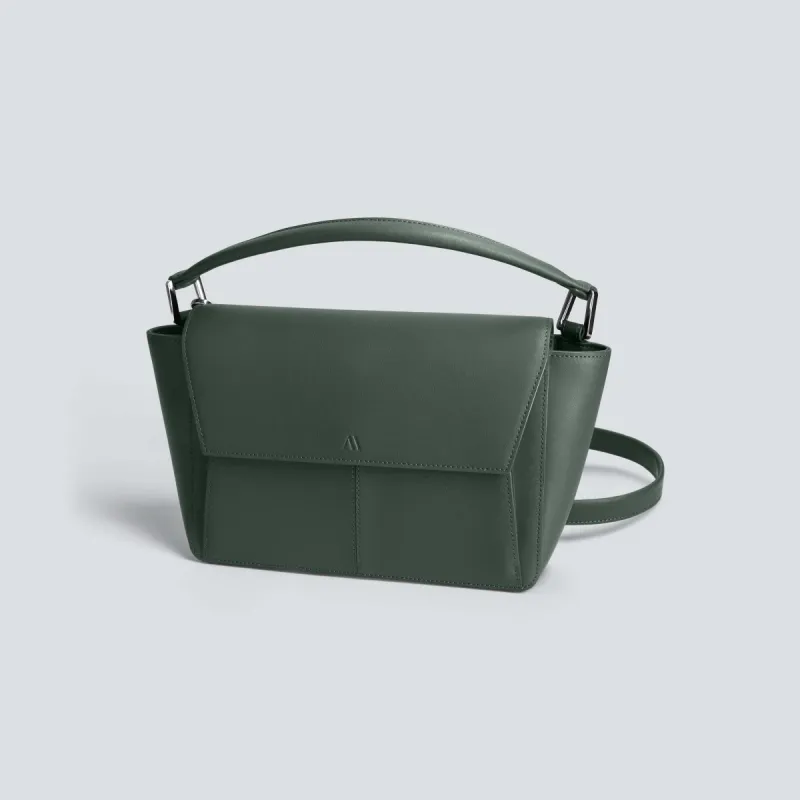Ikon Shoulder Bag - forest green sold by Kaai nv