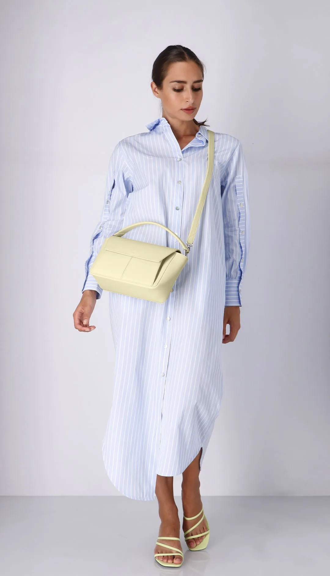 Ikon Shoulder Bag - light yellow sold by Kaai nv product image thumbnail 5