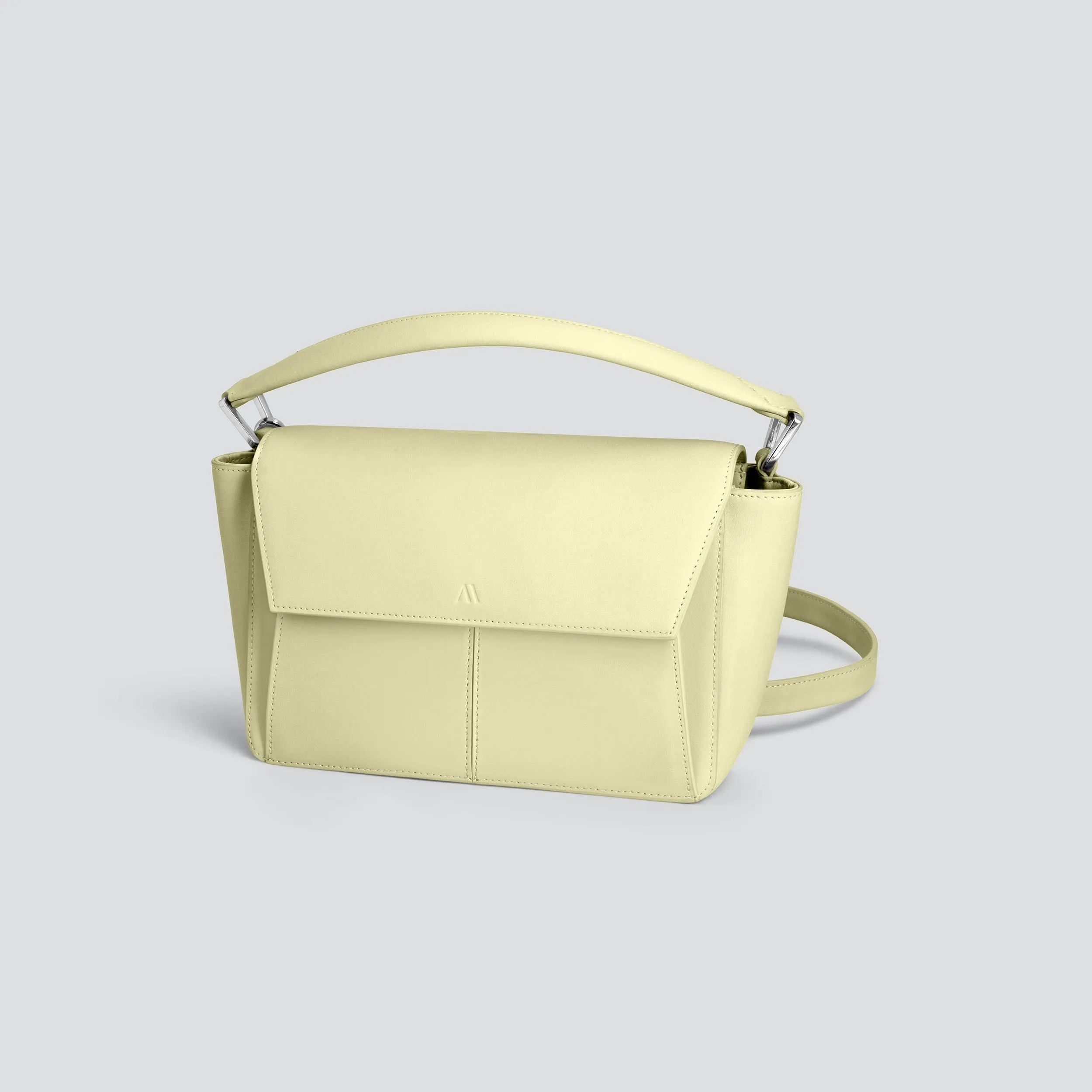 Ikon Shoulder Bag - light yellow sold by Kaai nv