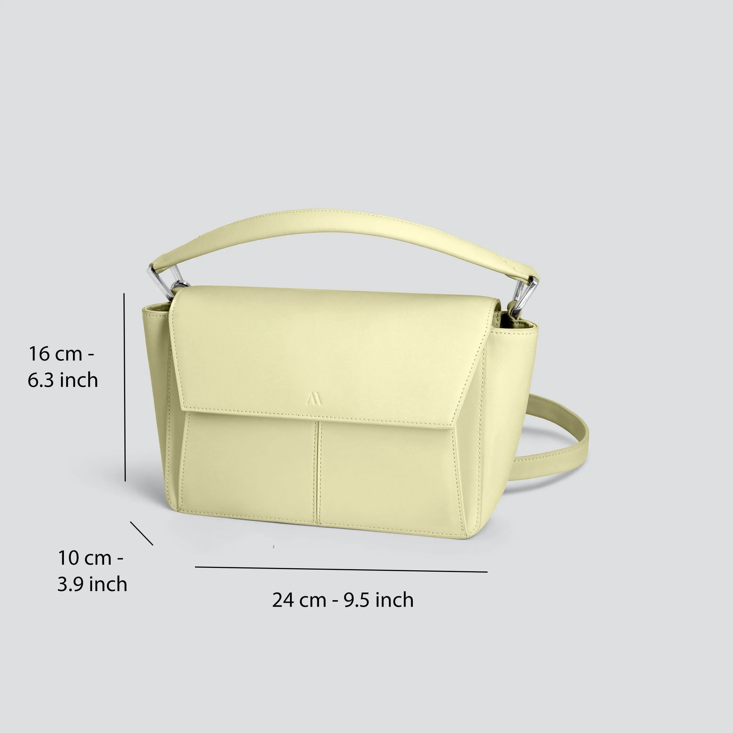 Ikon Shoulder Bag - light yellow sold by Kaai nv product image thumbnail 4