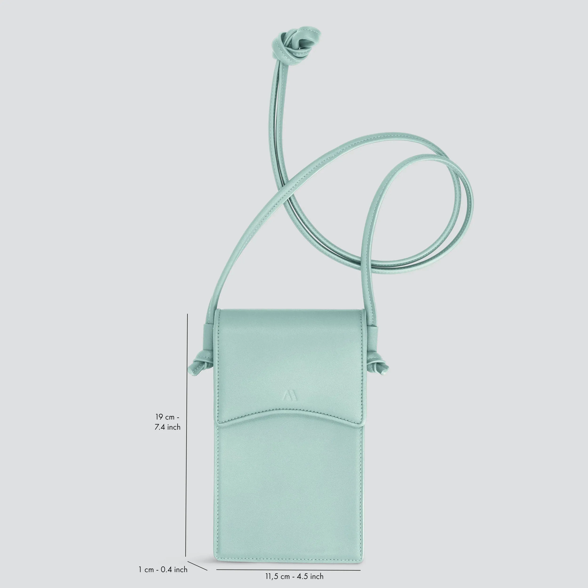 Arch Smartphone Pouch - celadon green sold by Kaai nv product image thumbnail 3