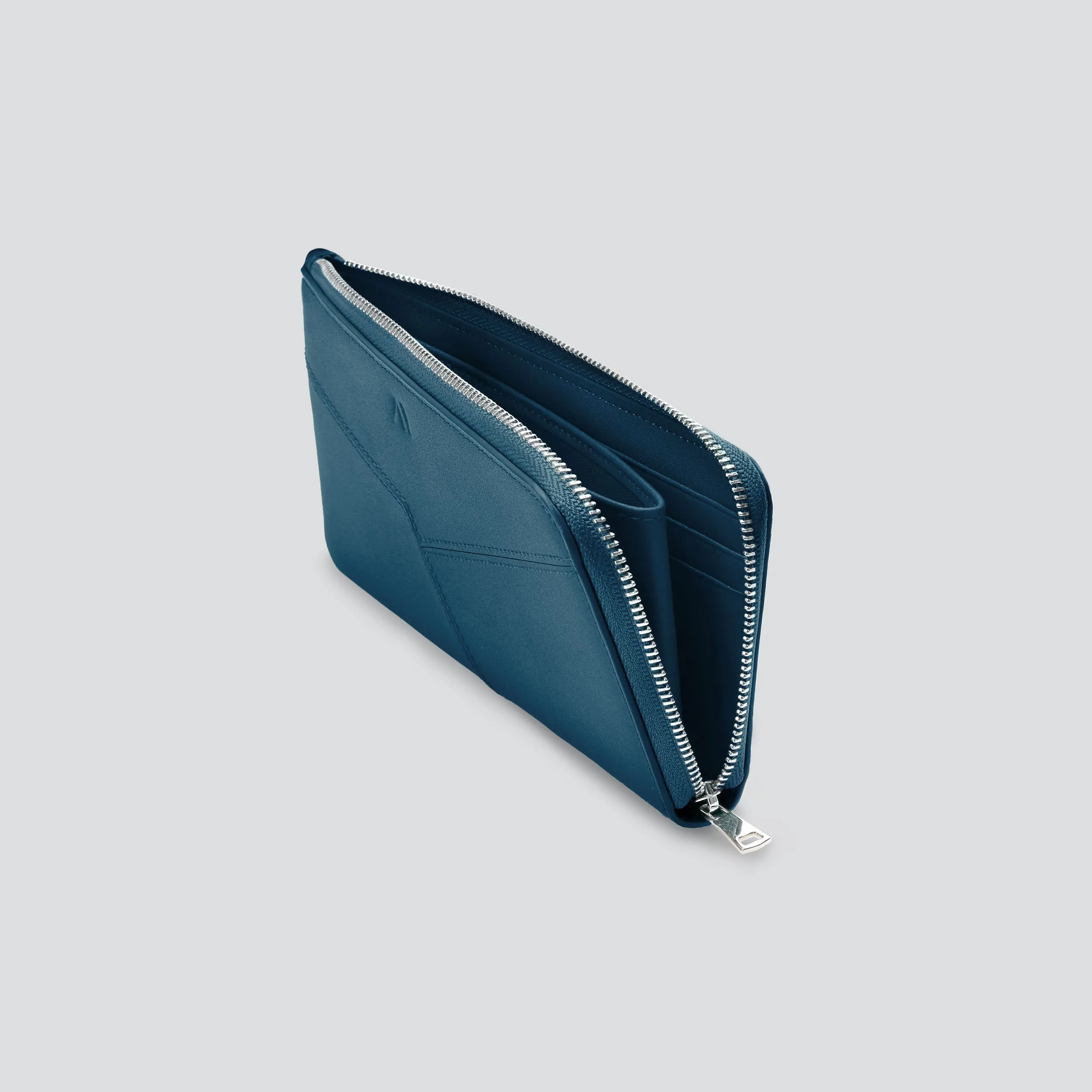 Large Wallet - teal blue sold by Kaai nv product image thumbnail 2