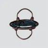 Mini Loop - soft croco espresso sold by Kaai nv