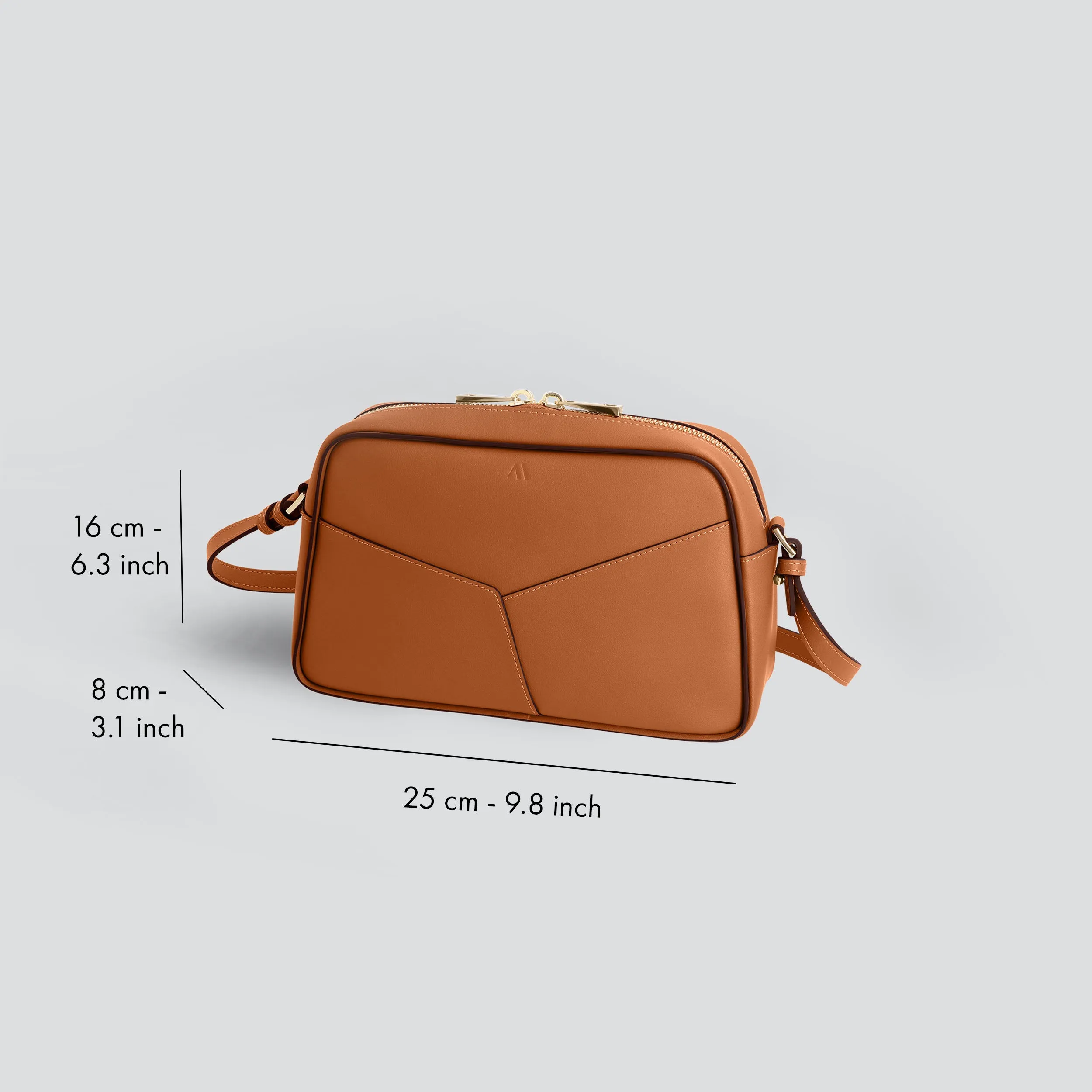 Mini Bowler - cognac sold by Kaai nv product image thumbnail 4