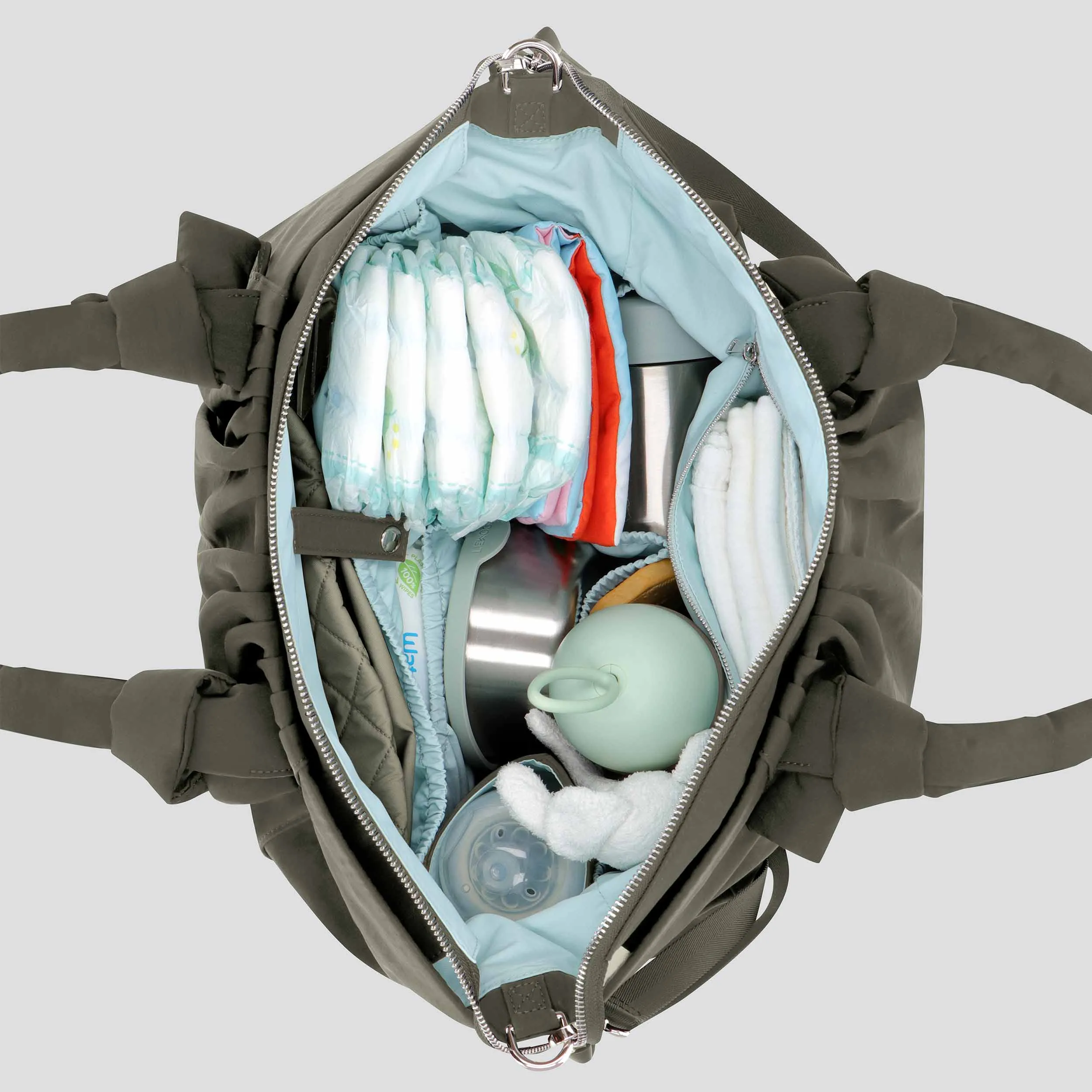 Mom bag - khaki sold by Kaai nv product image thumbnail 3