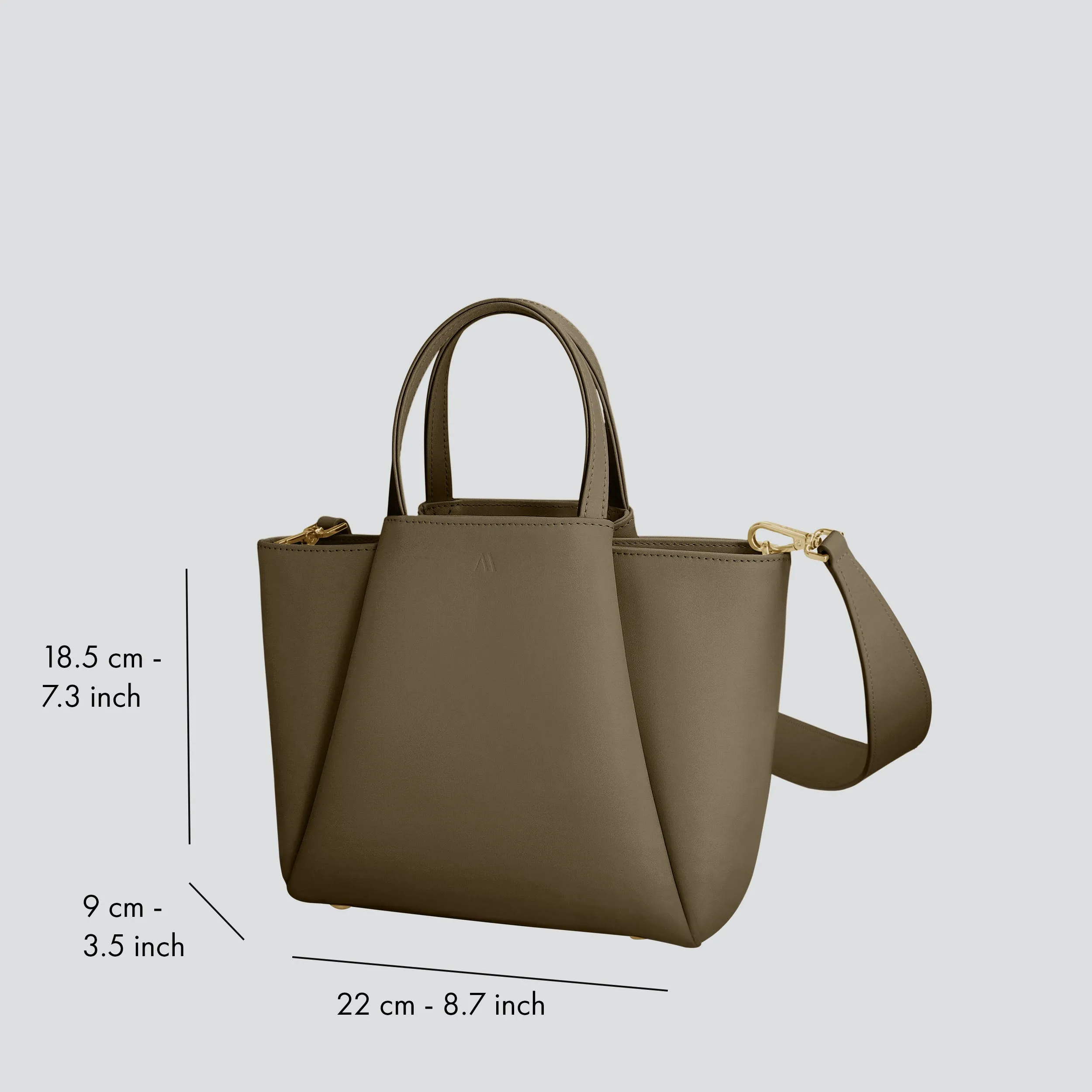 Mini Pyramid - dark khaki sold by Kaai nv product image thumbnail 4