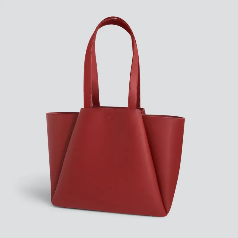 Midi Pyramid - sangria red sold by Kaai nv