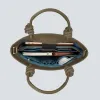 Loop - nappa dark khaki sold by Kaai nv