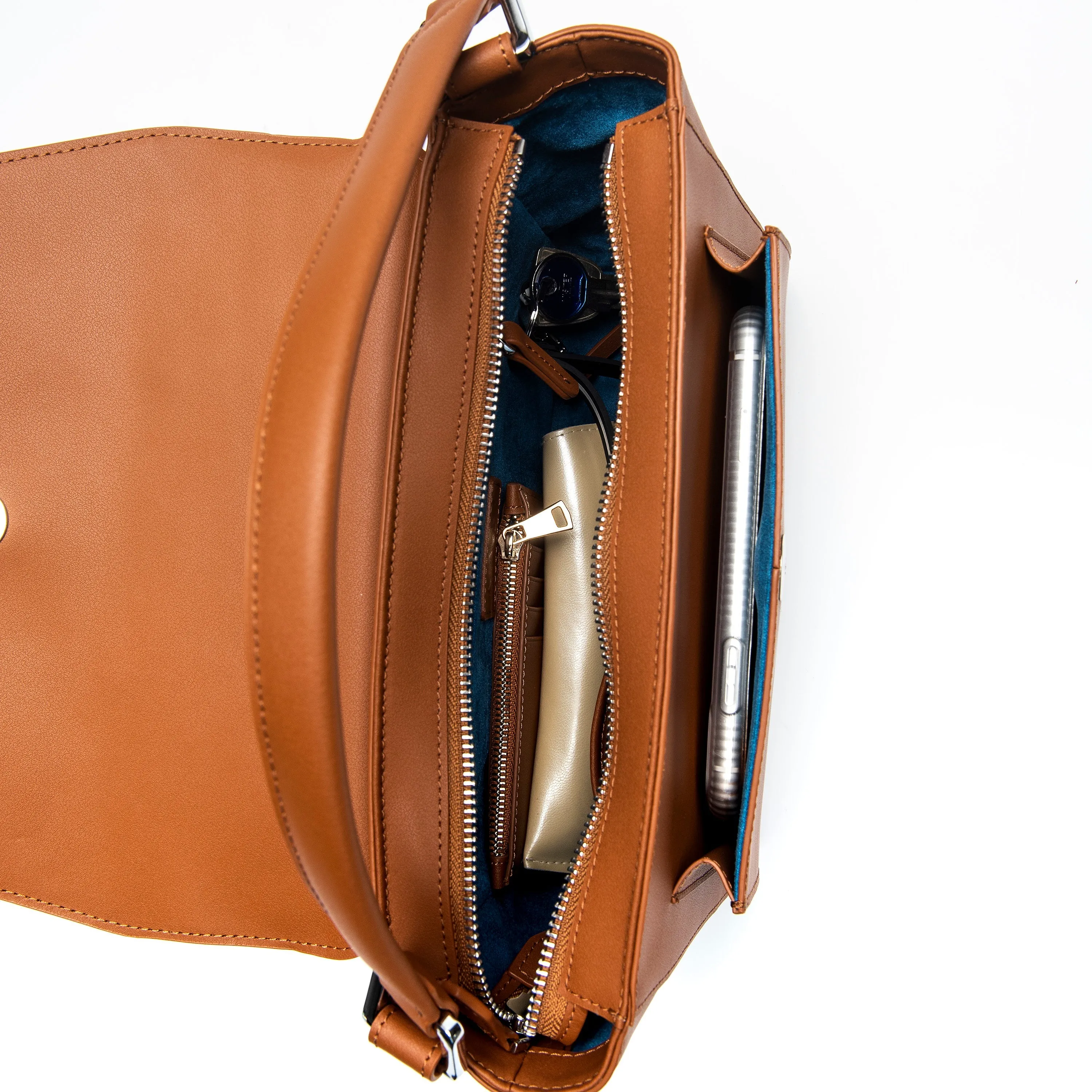 Ikon Shoulder Bag - cognac sold by Kaai nv product image thumbnail 2