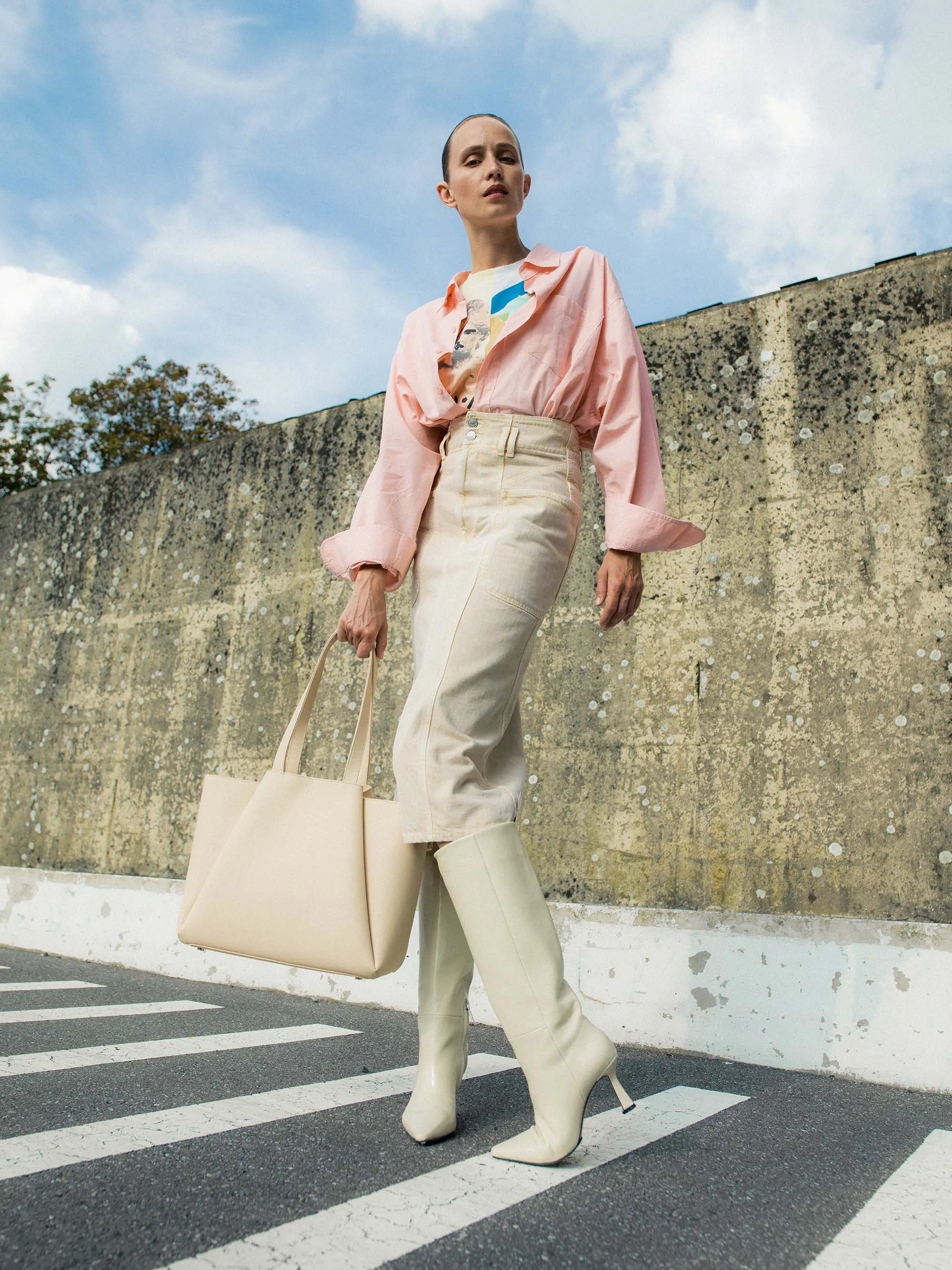 Midi Pyramid - cream sold by Kaai nv product image thumbnail 3