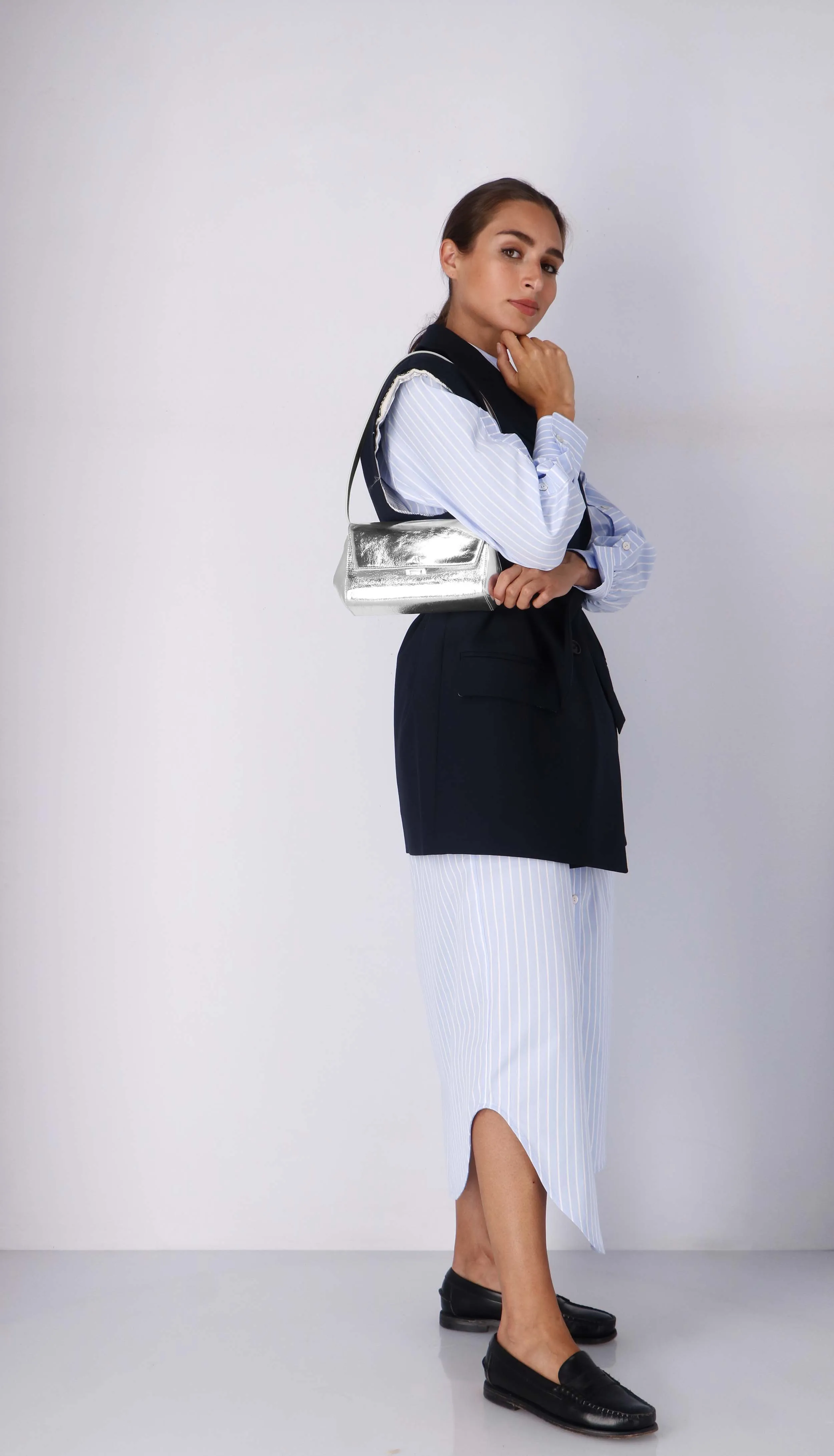 Ikon clutch - silver sold by Kaai nv product image thumbnail 5