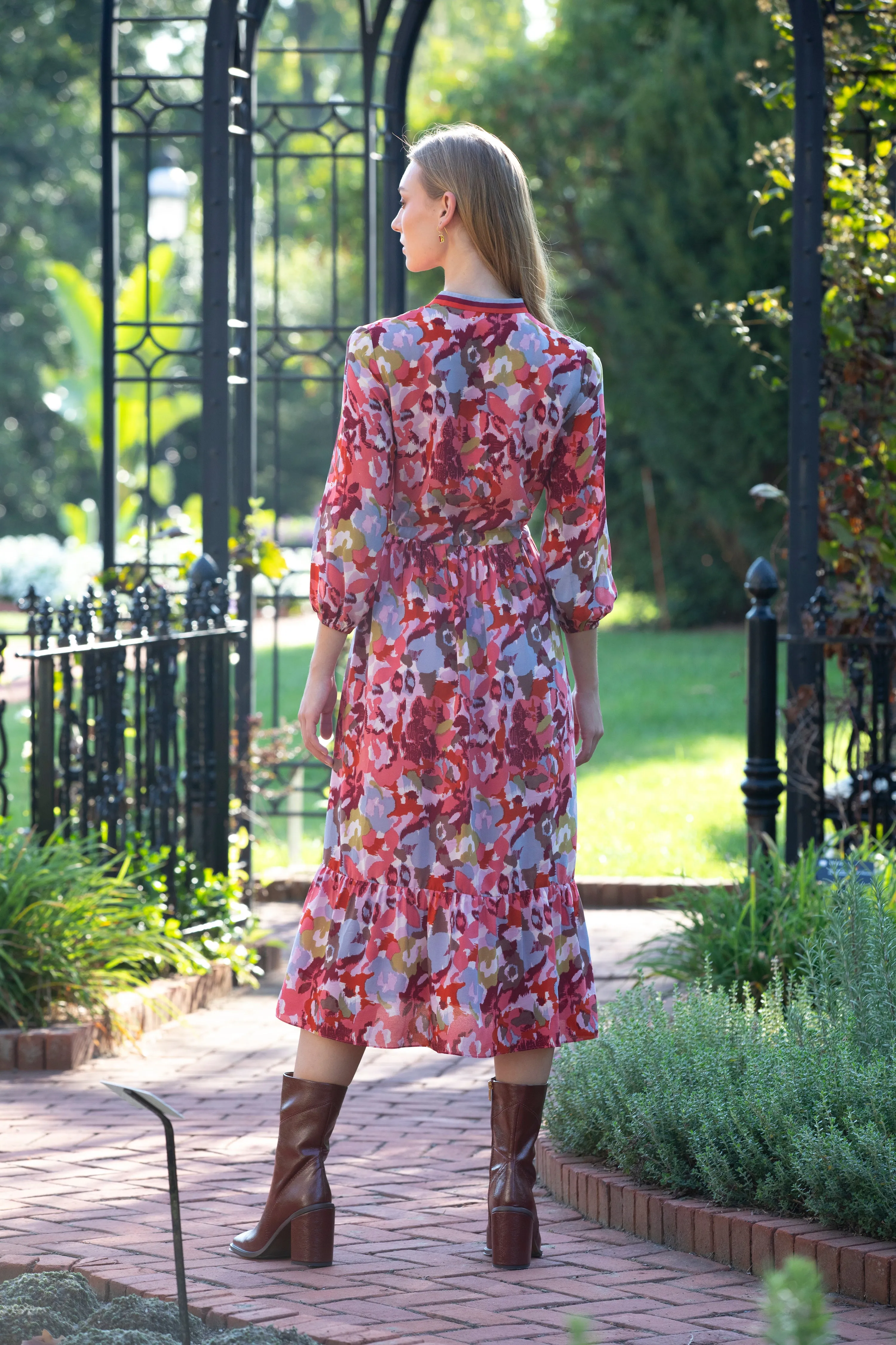 Bella Silk Dress sold by Rungolee product image thumbnail 5