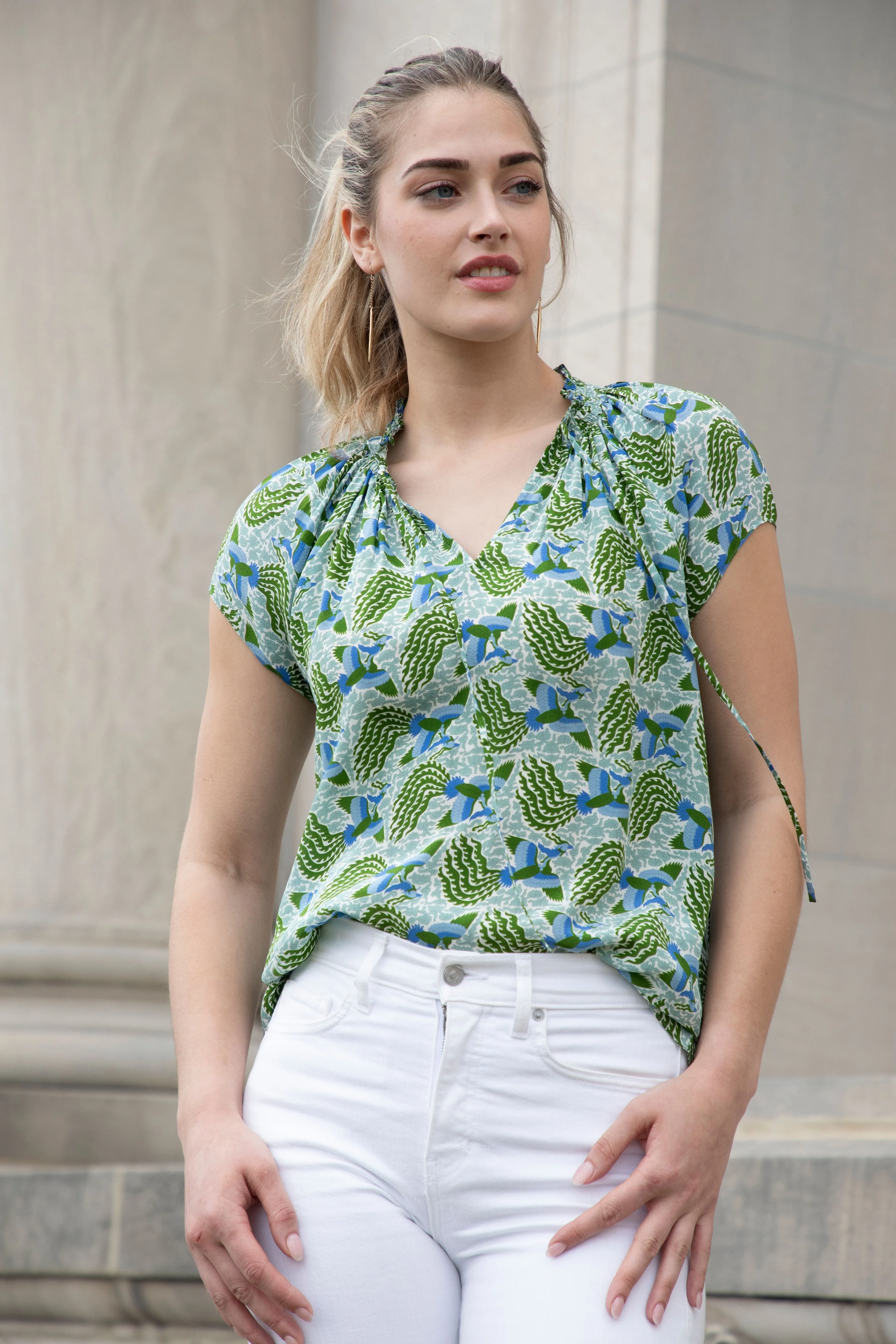 Louise Blouse sold by Rungolee product image thumbnail 5