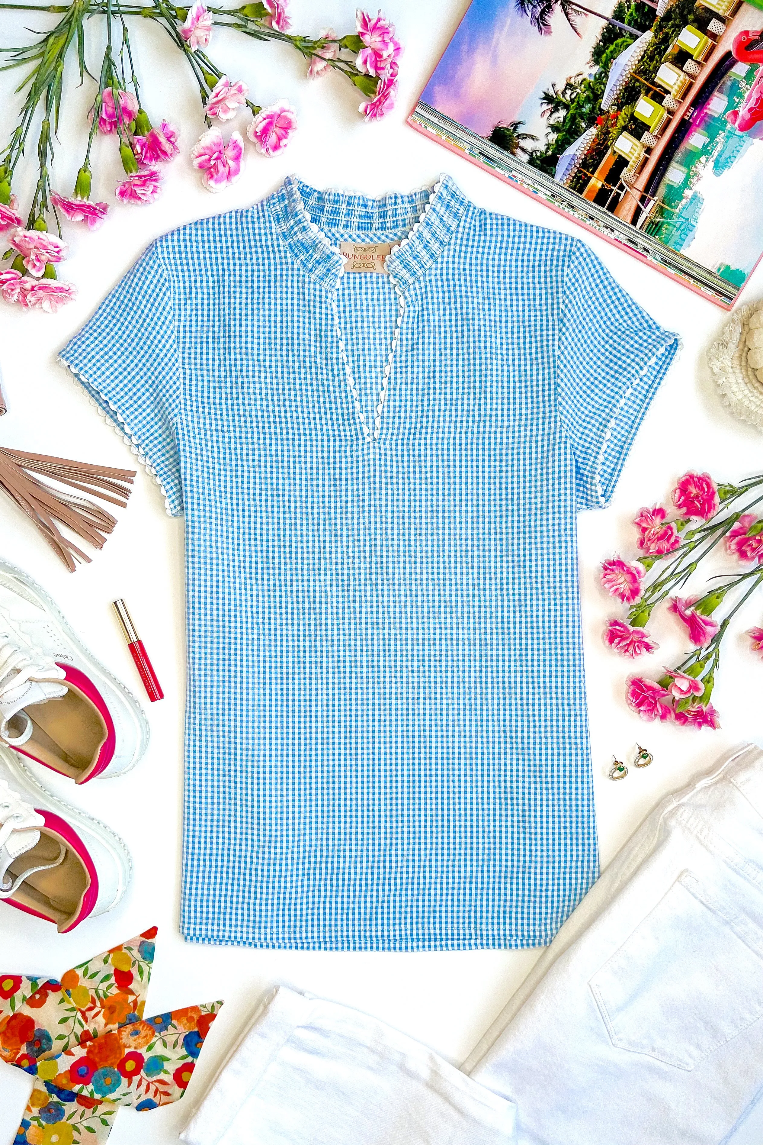 Windsor Cotton Blouse sold by Rungolee product image thumbnail 5