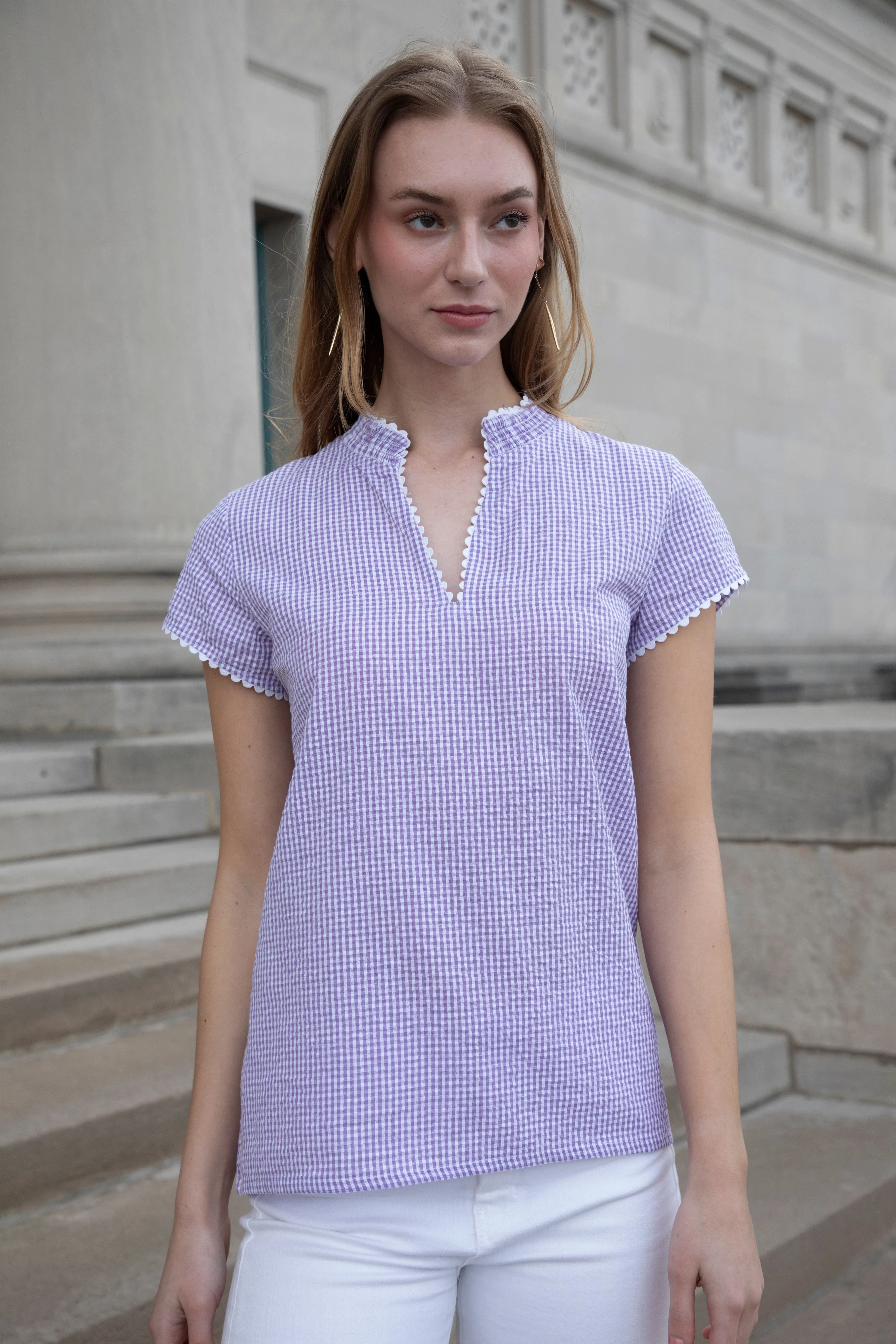 Windsor Cotton Blouse sold by Rungolee product image thumbnail 4