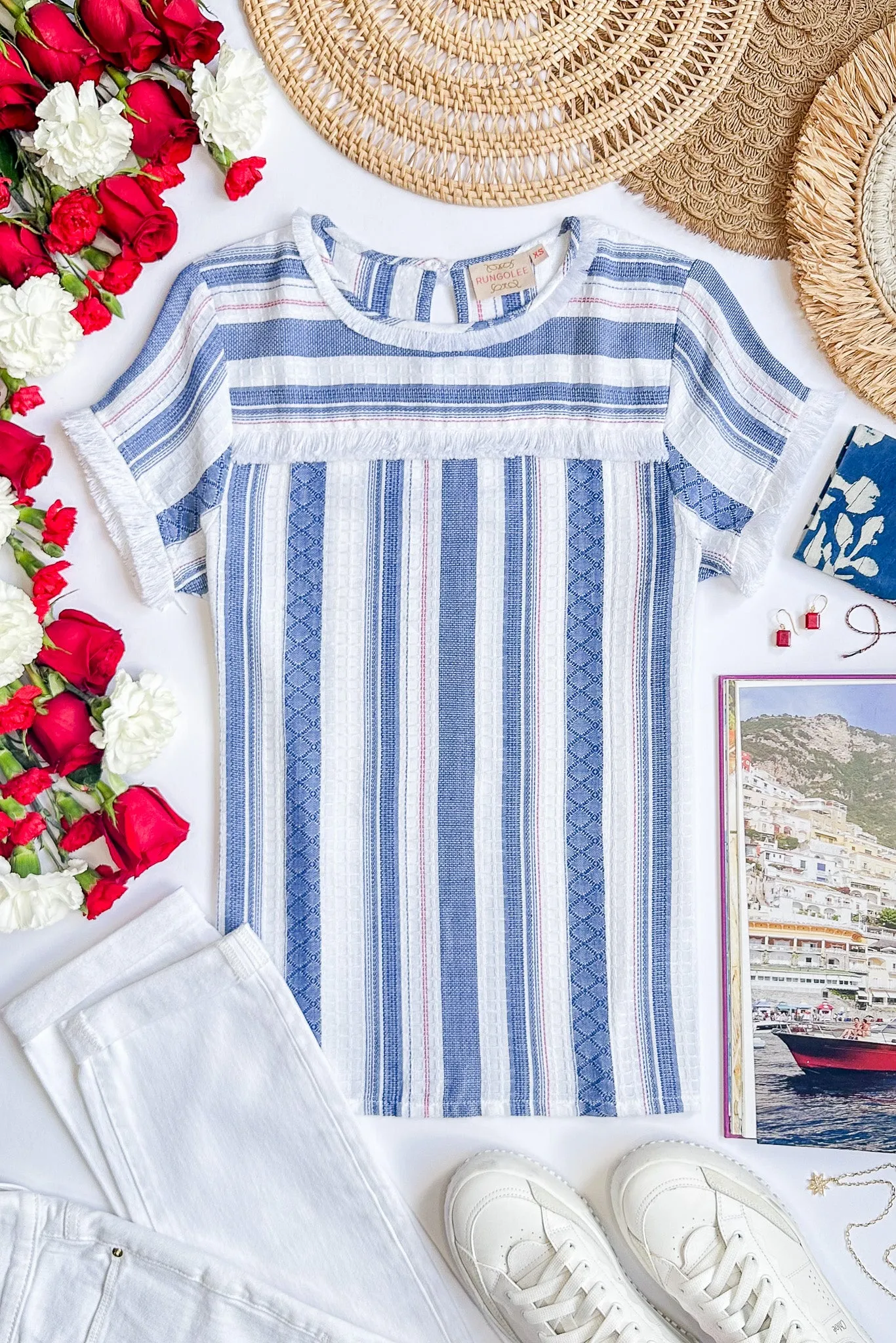 Cassie Cotton Blouse sold by Rungolee