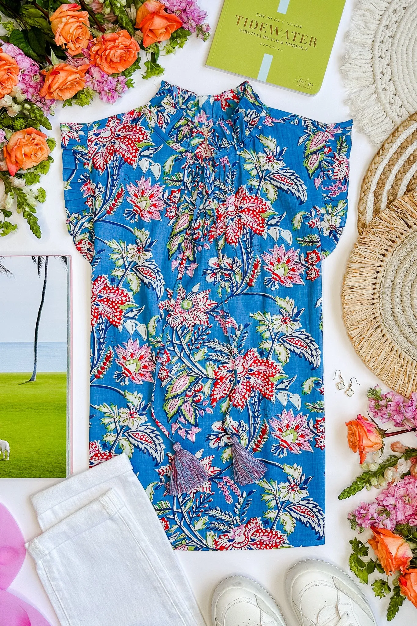 Francesca Cotton Blouse sold by Rungolee