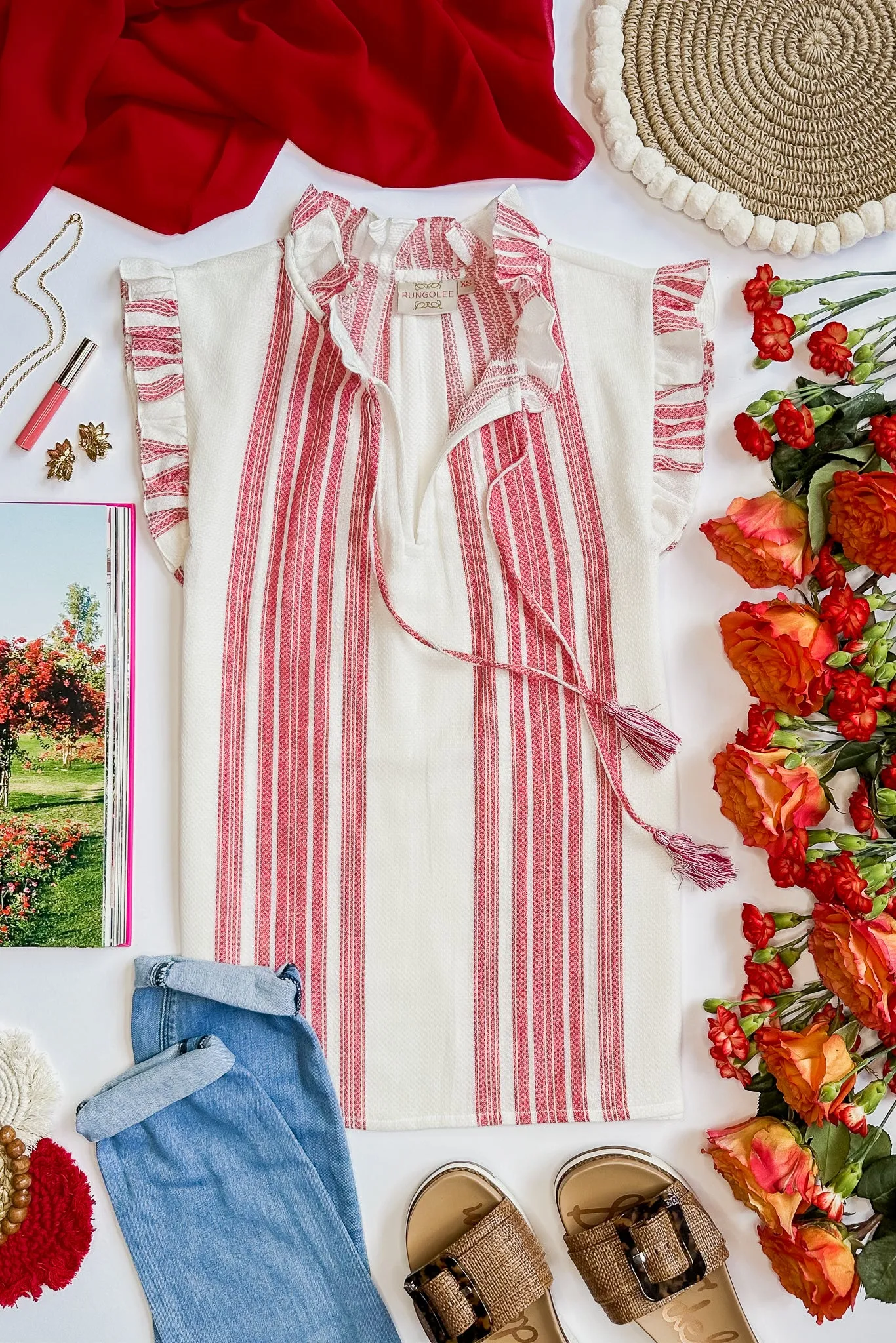 Francesca Cotton Blouse sold by Rungolee product image thumbnail 3