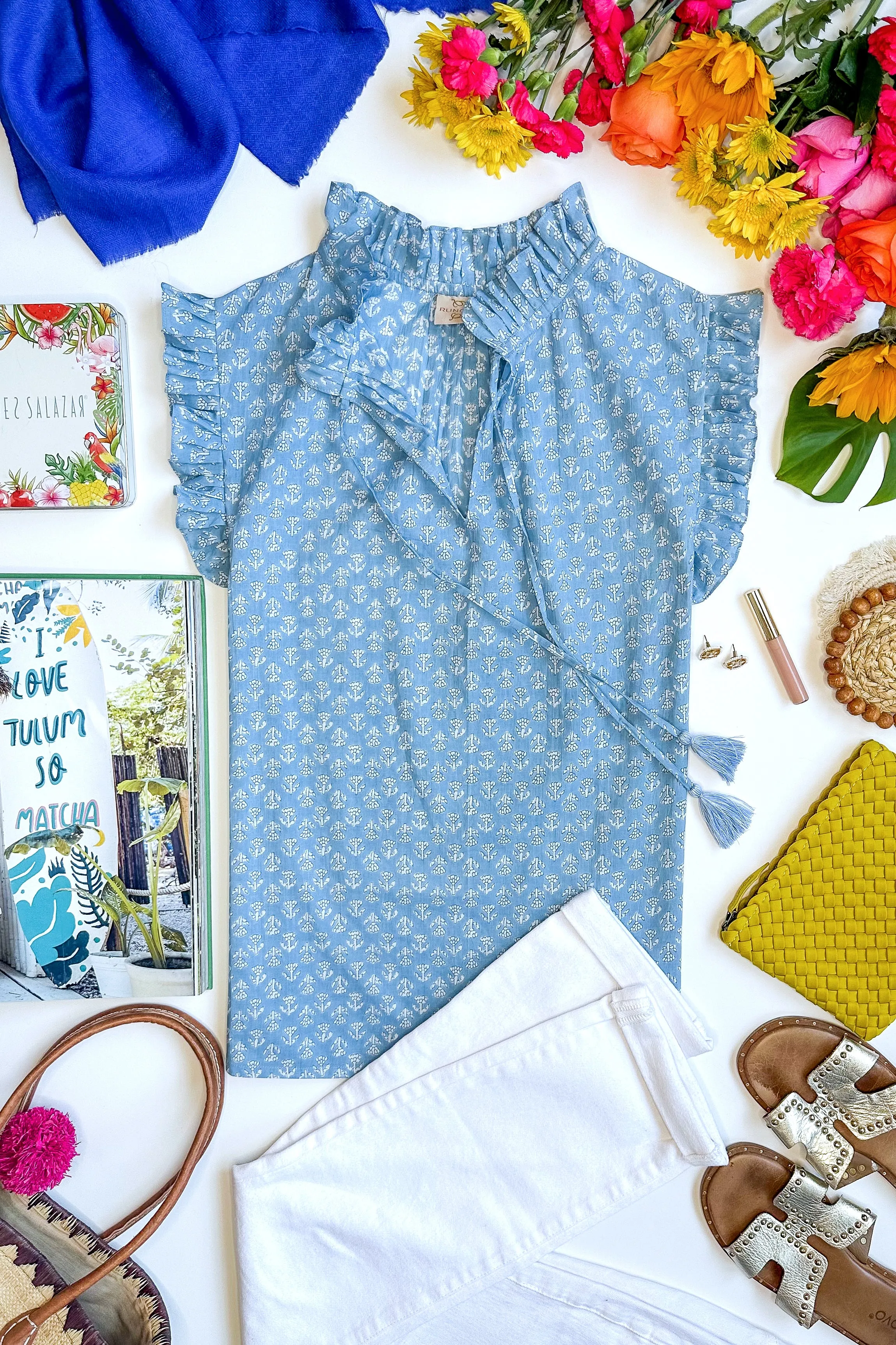 Francesca Cotton Blouse sold by Rungolee product image thumbnail 5