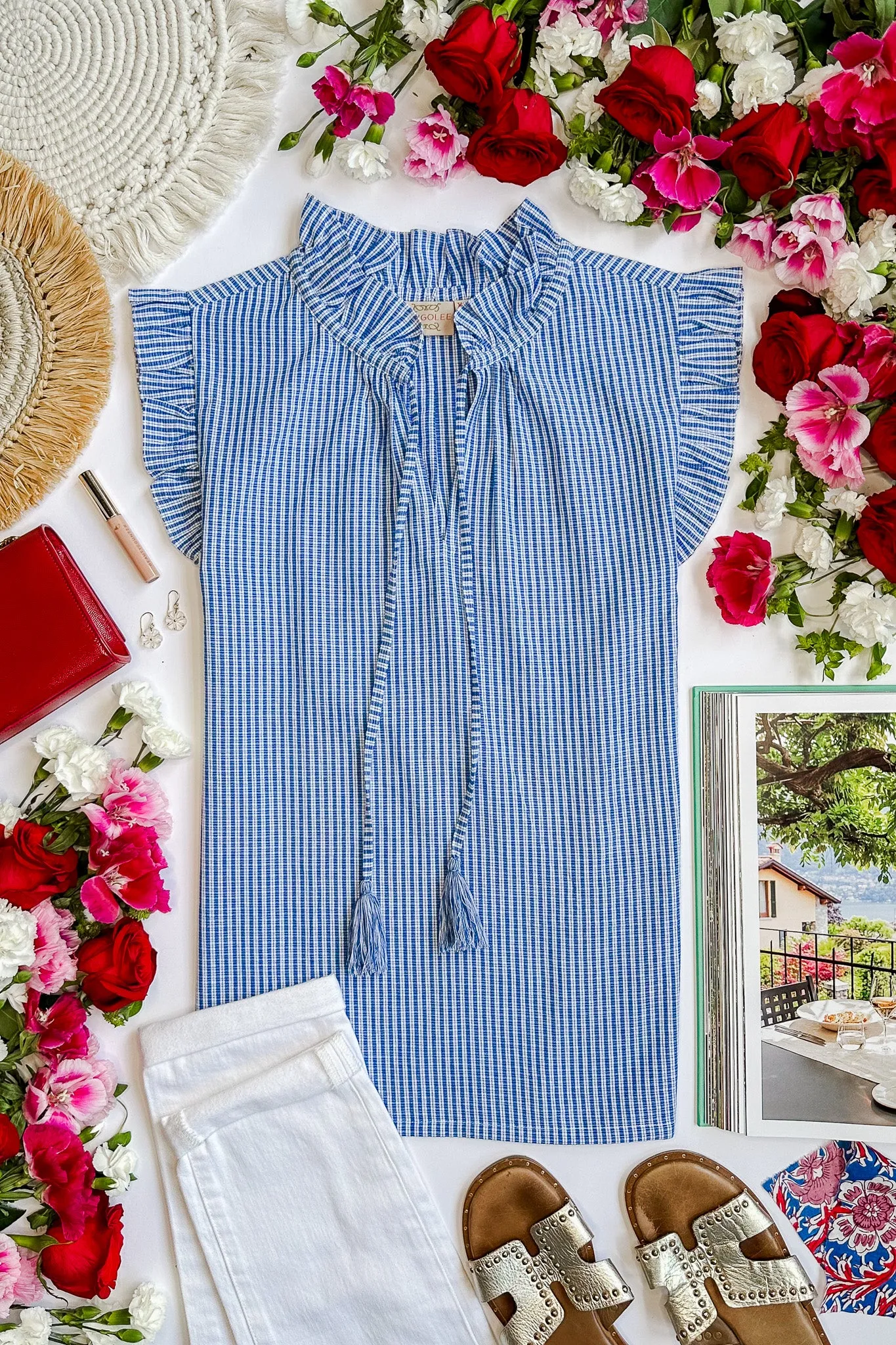 Francesca Cotton Blouse sold by Rungolee product image thumbnail 2