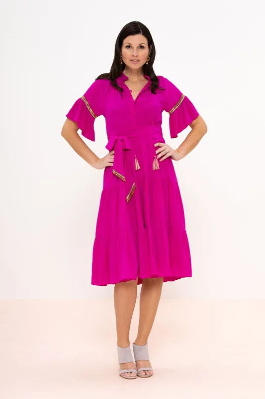 Melodie Beaded Midi Dress sold by Rungolee