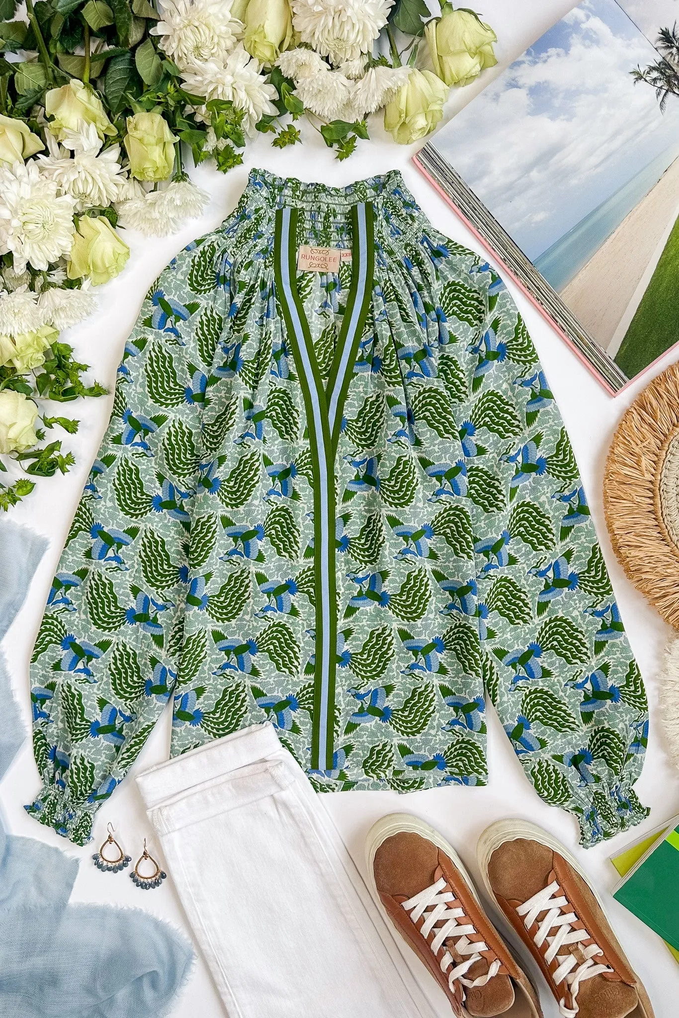 Aspen Full Sleeve Blouse sold by Rungolee