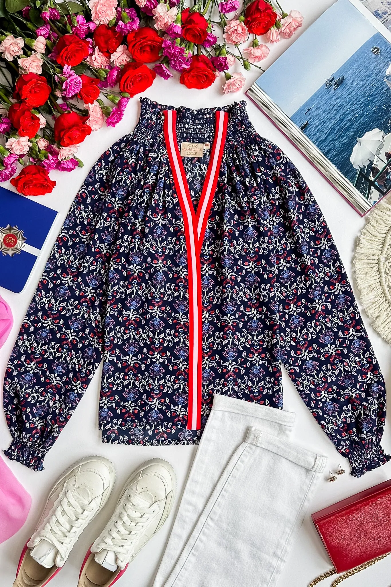 Aspen Full Sleeve Blouse sold by Rungolee product image thumbnail 2