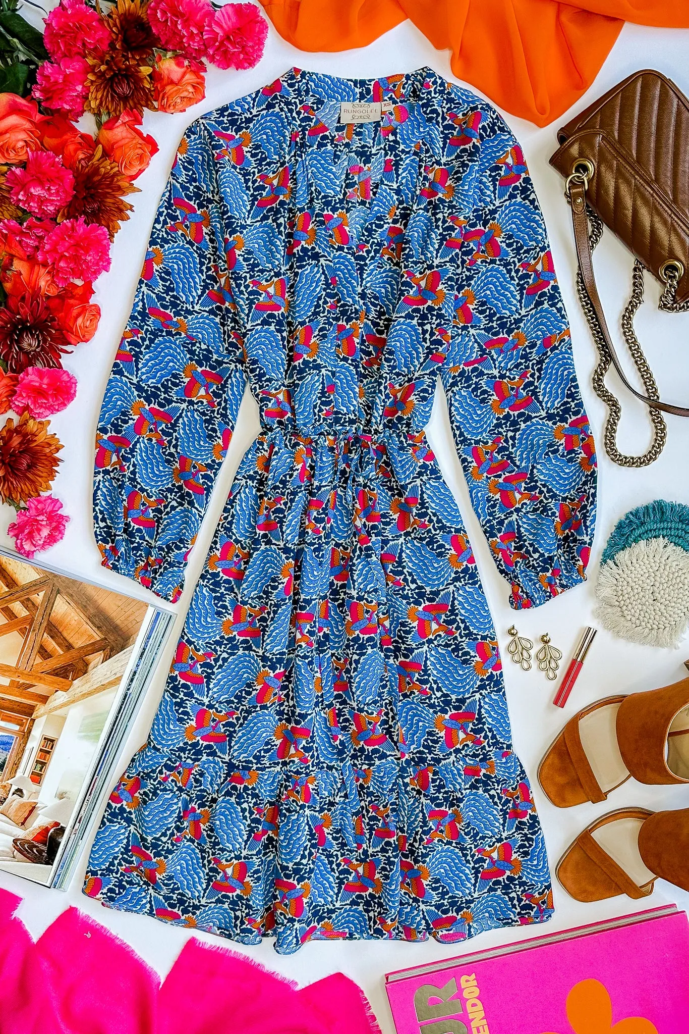 Reese 3/4 Sleeve Dress sold by Rungolee product image thumbnail 5