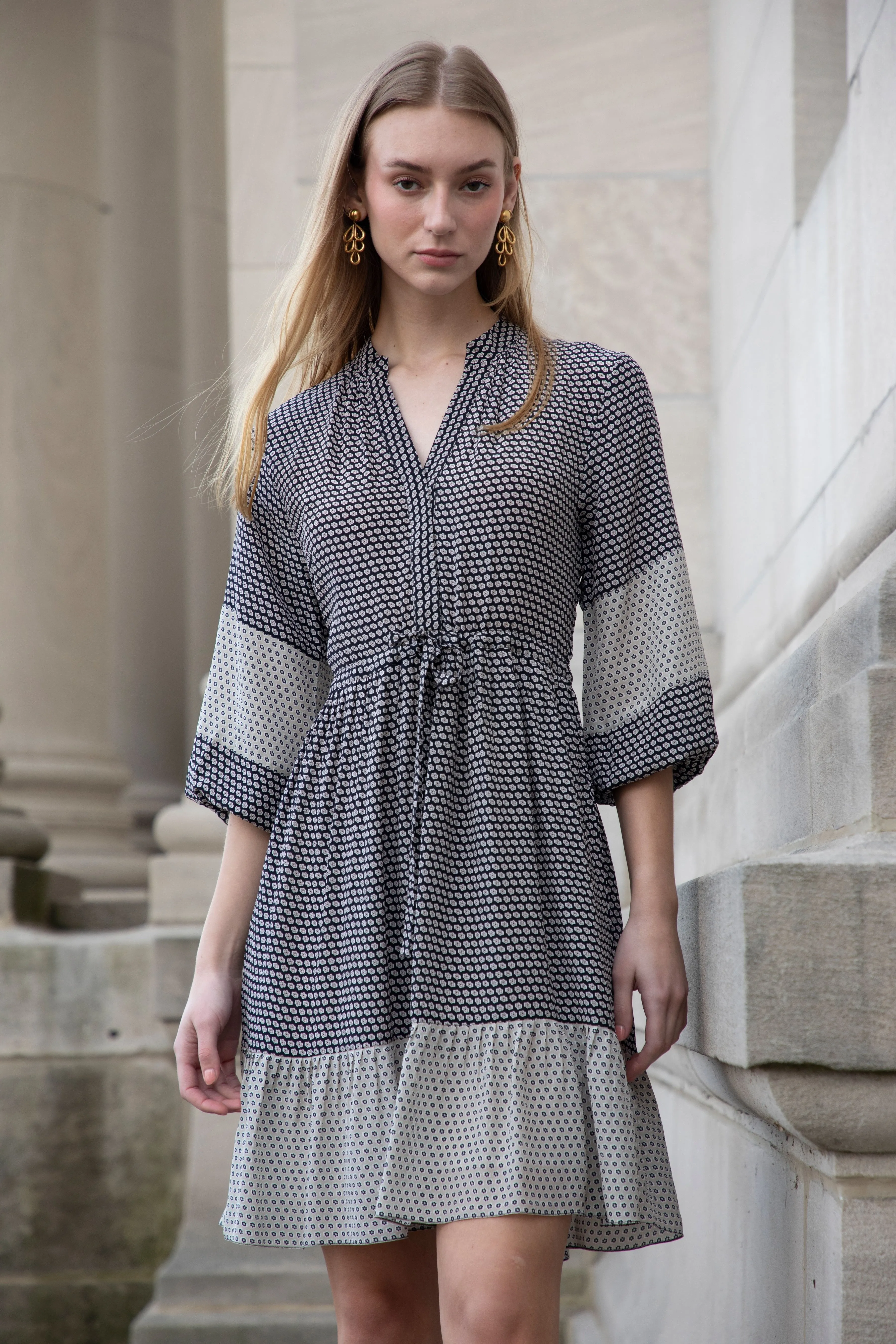 Reese 3/4 Sleeve Dress sold by Rungolee product image thumbnail 3