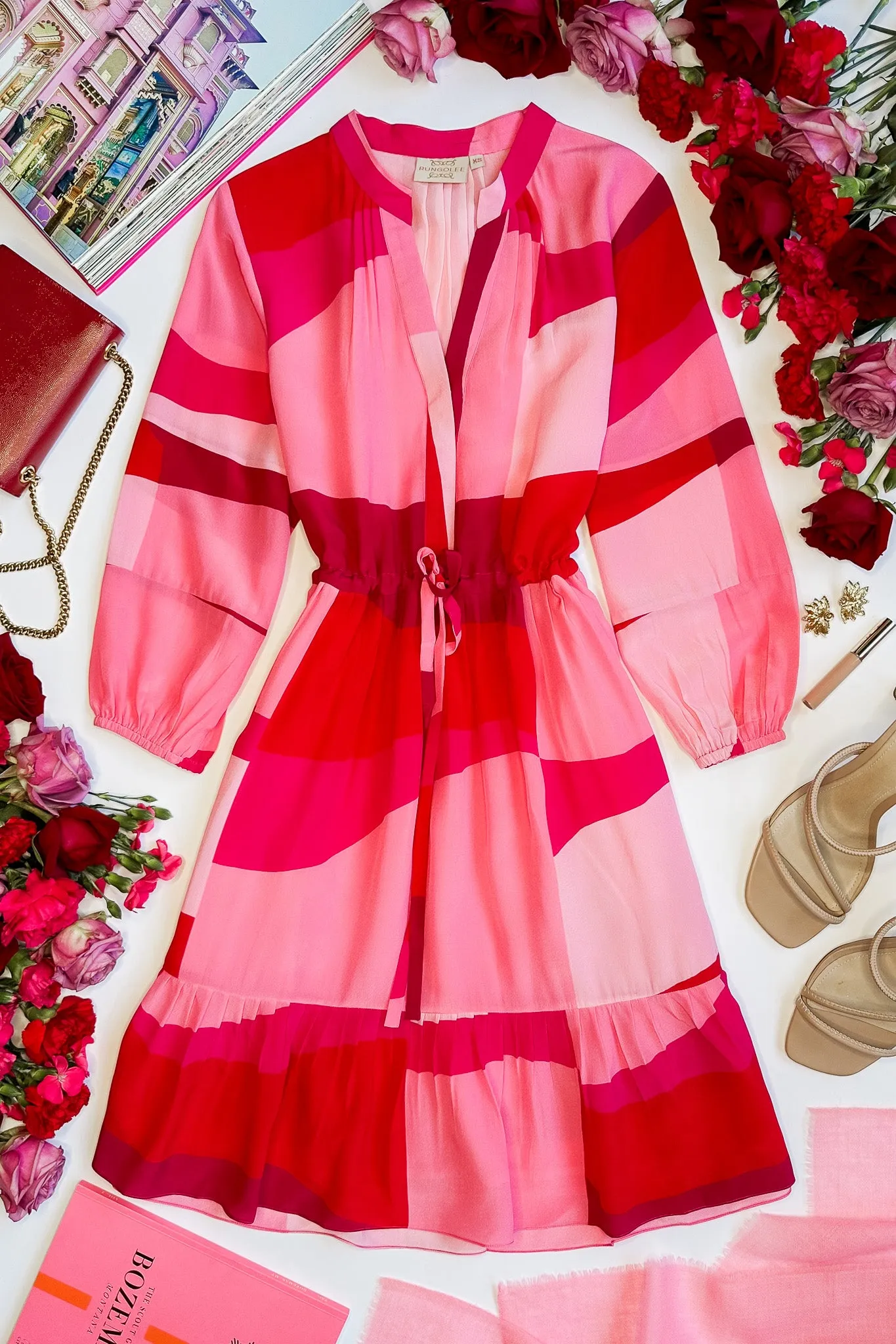 Reese 3/4 Sleeve Dress sold by Rungolee product image thumbnail 4