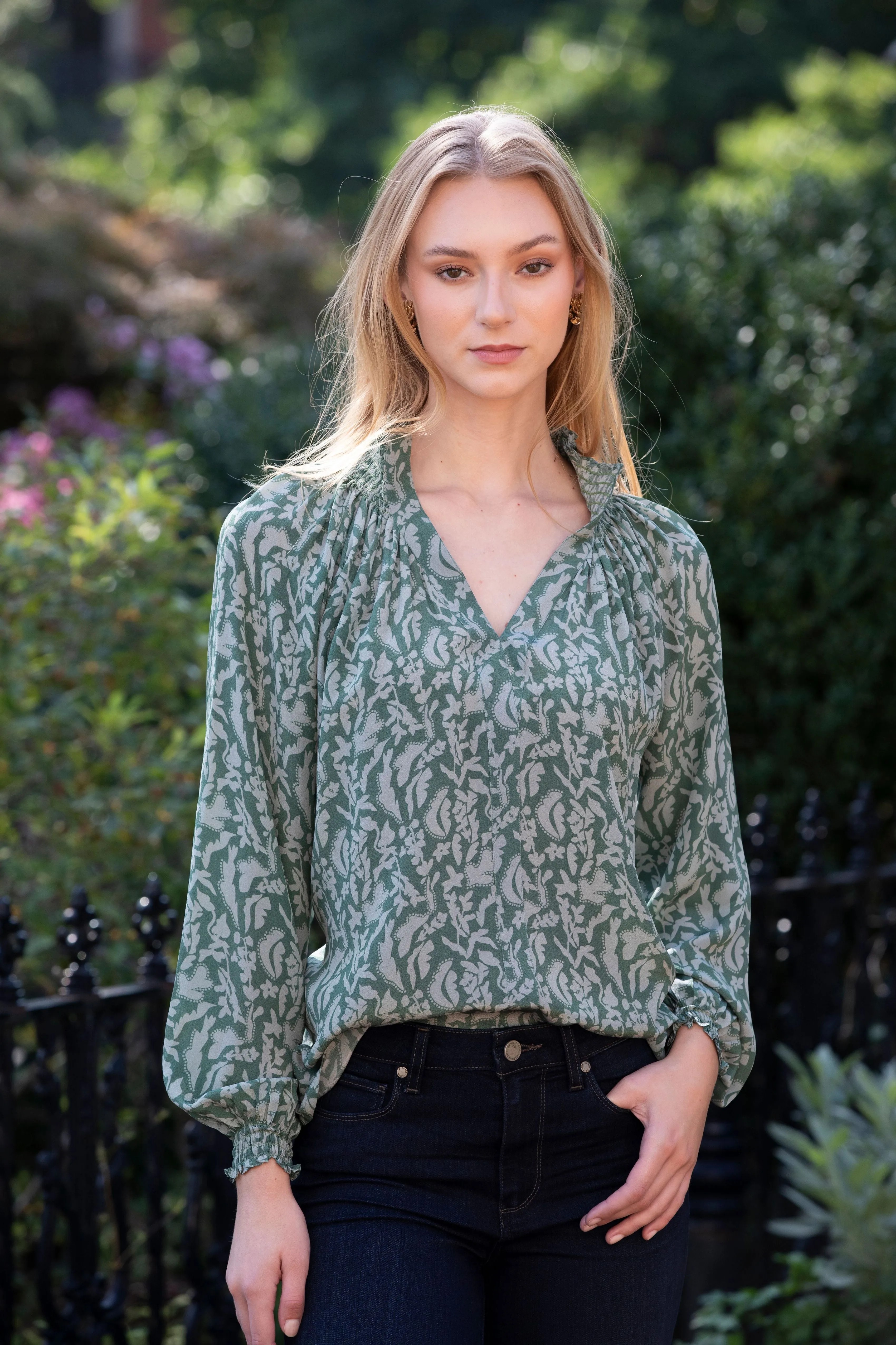 Kiki Full Sleeve Blouse sold by Rungolee