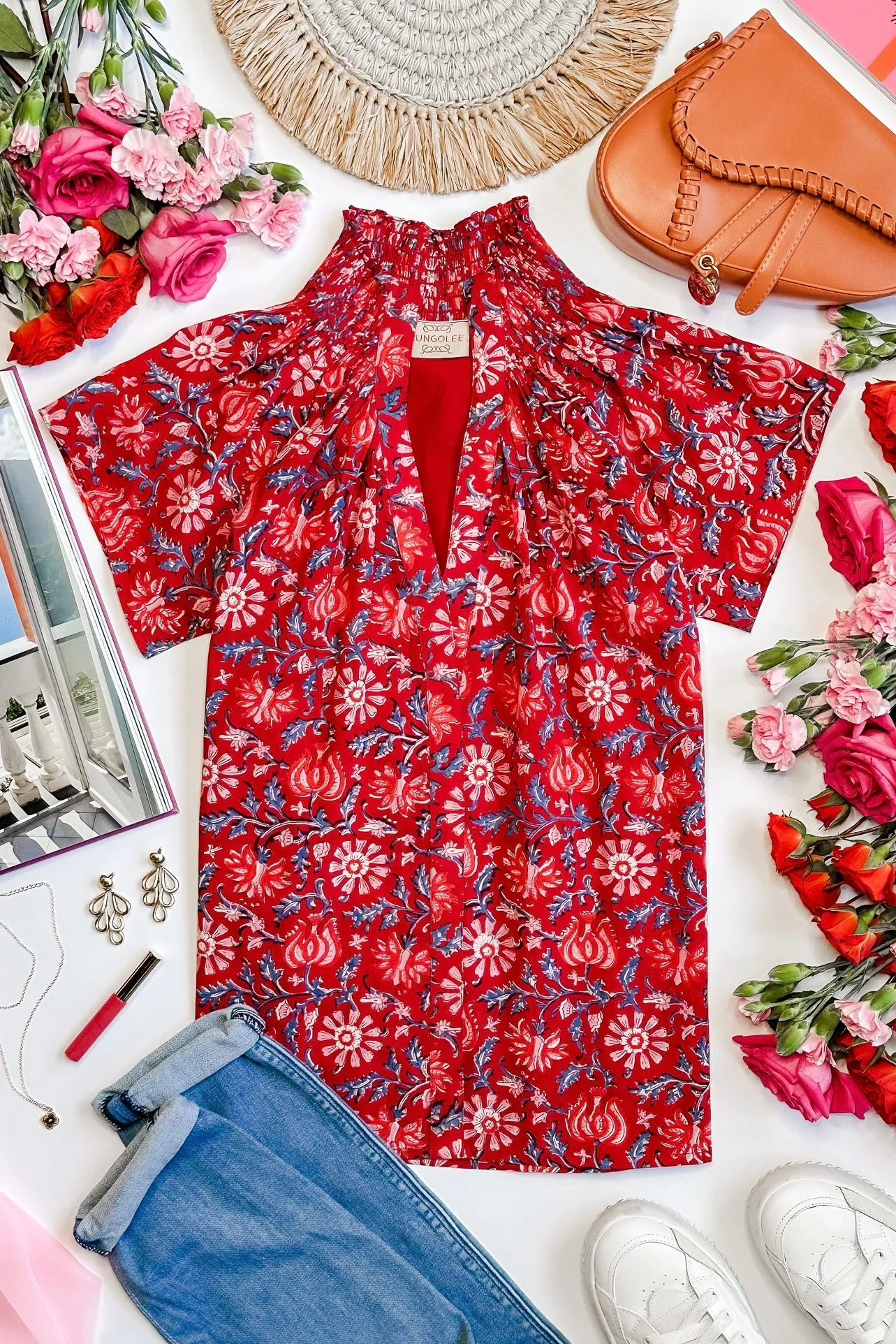 Kiki Cotton Blouse sold by Rungolee