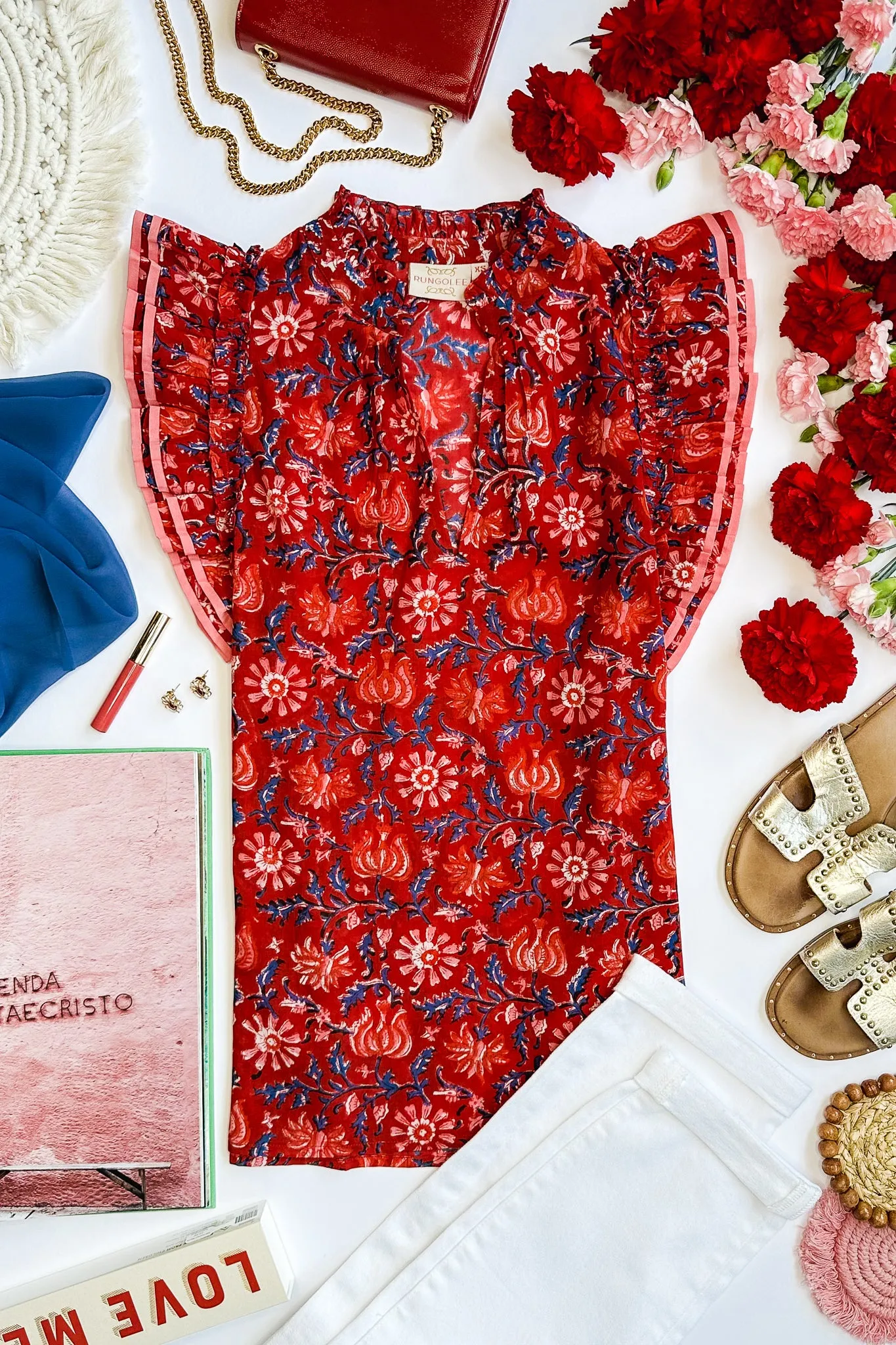 Florence Cotton Blouse sold by Rungolee product image thumbnail 4